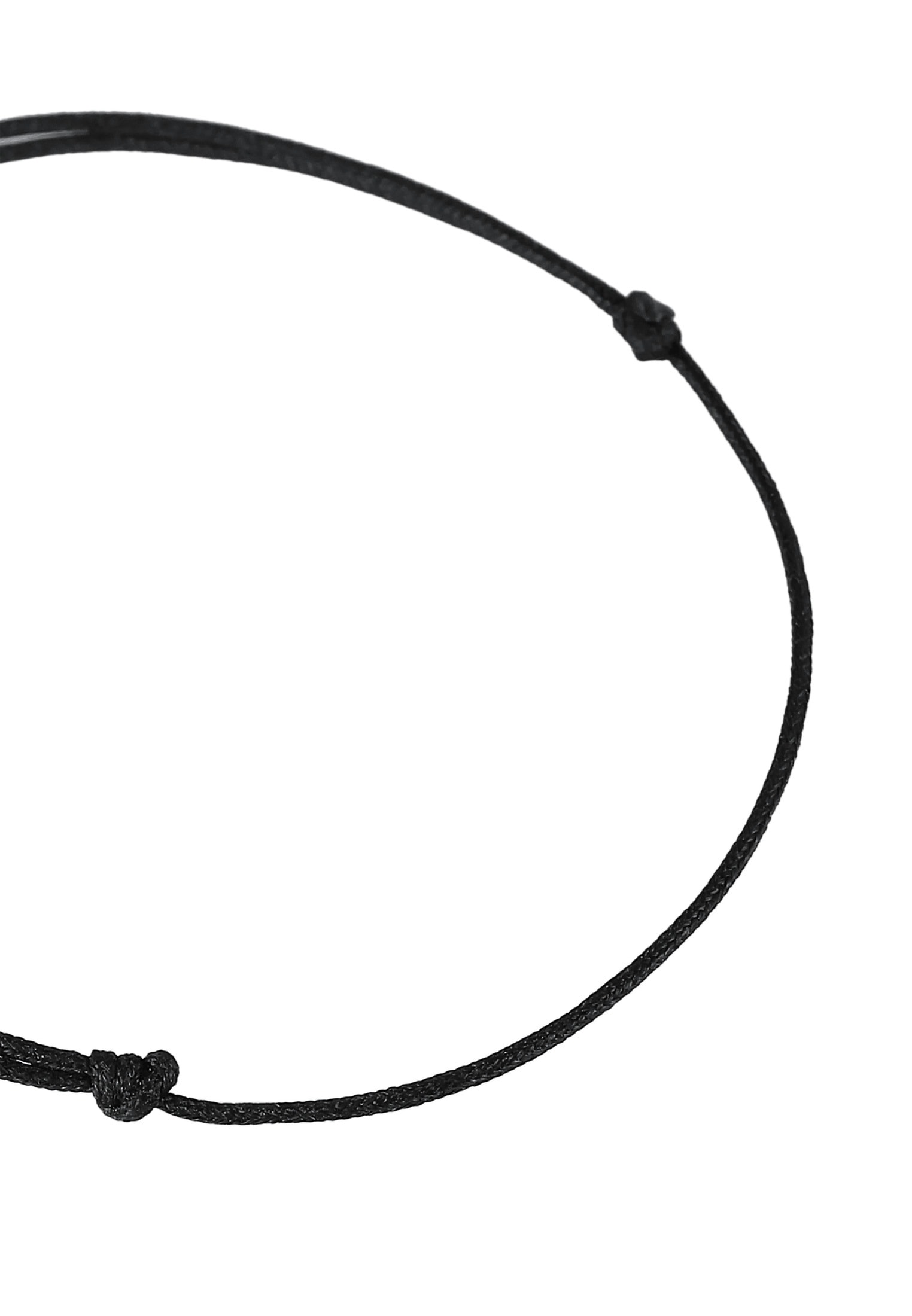 Elli Armkette »Armband Feder Trend Symbol Nylon 925 Silber«