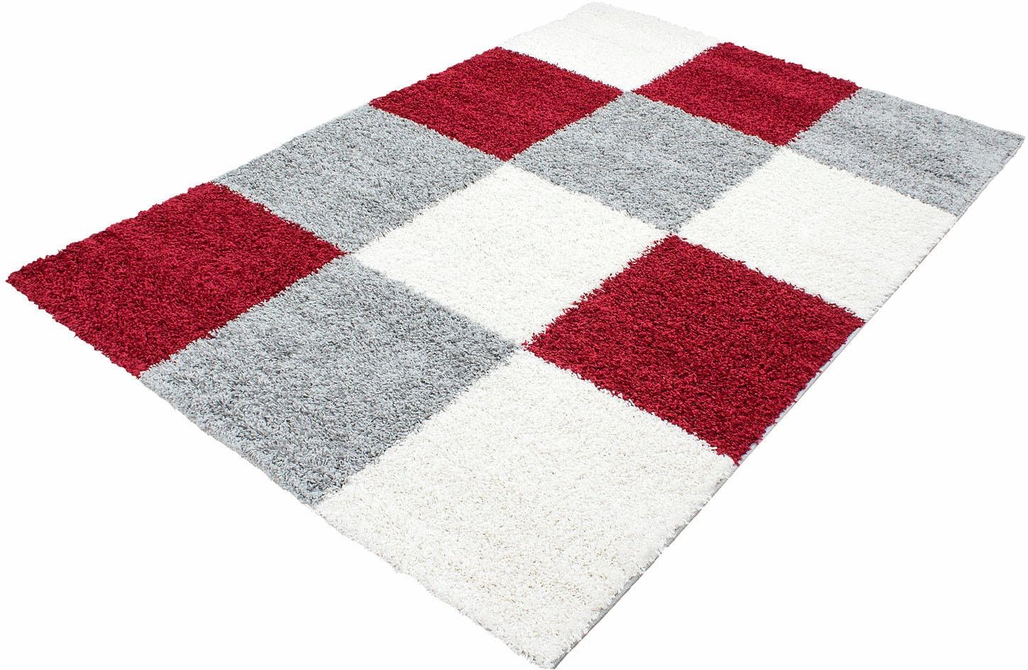 Ayyildiz Teppiche Hochflor-Teppich »Life Shaggy 1501«, rechteckig, 30 mm Höhe, Wohnzimmer