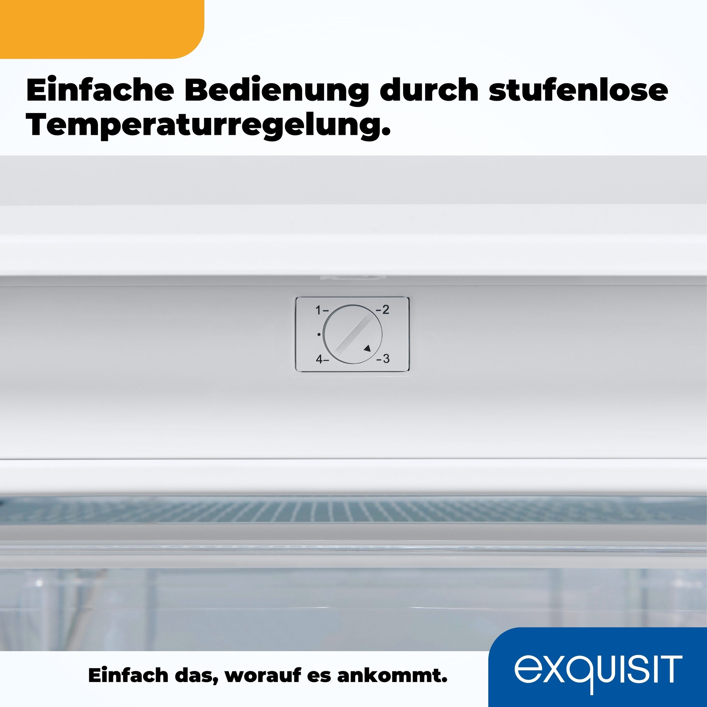exquisit Gefrierschrank »GS80-030E weiss«, 84,5 cm hoch, 55,3 cm breit, Türanschlag wechselbar