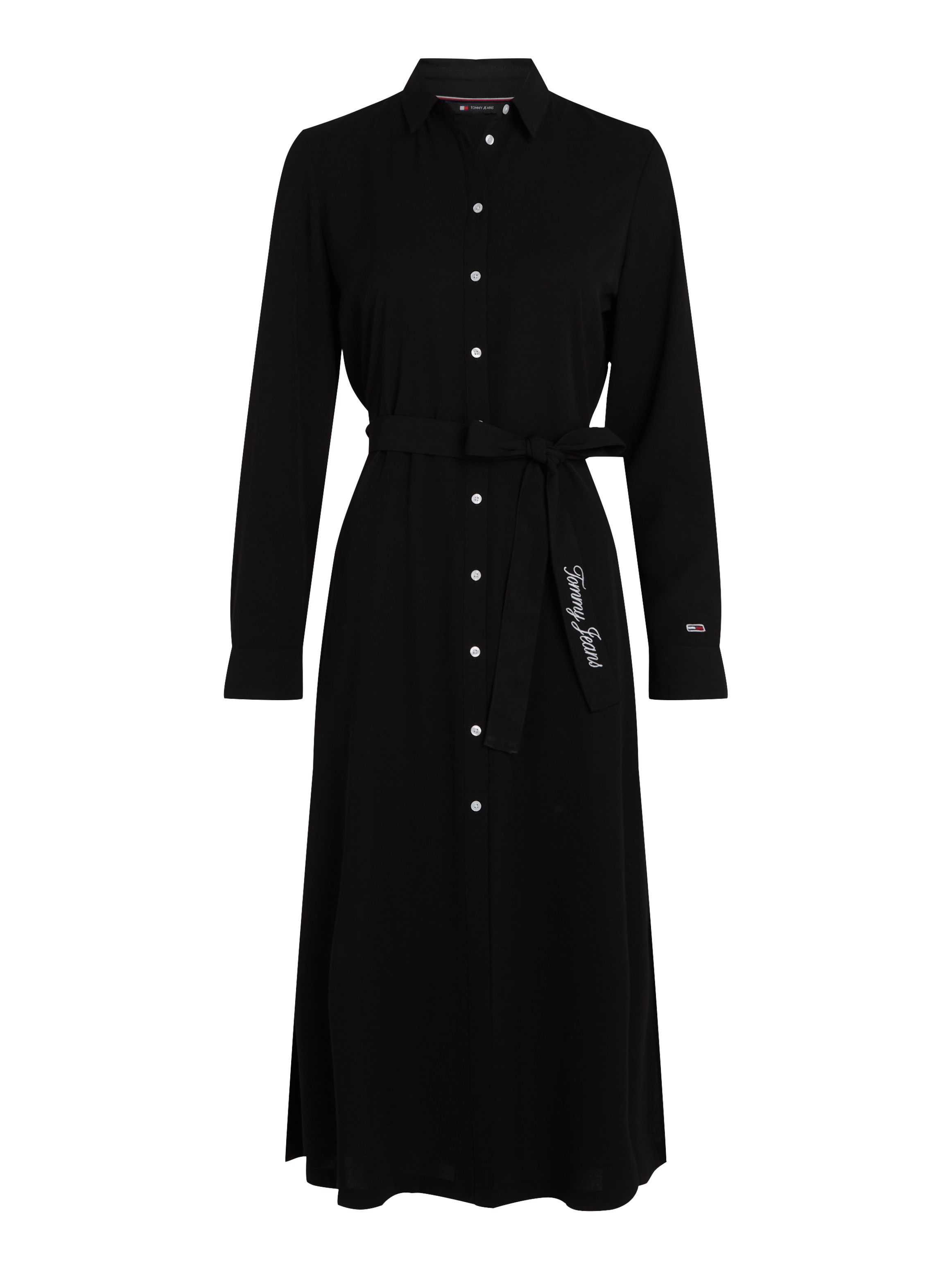Tommy Jeans Jerseykleid, mit Bindeband