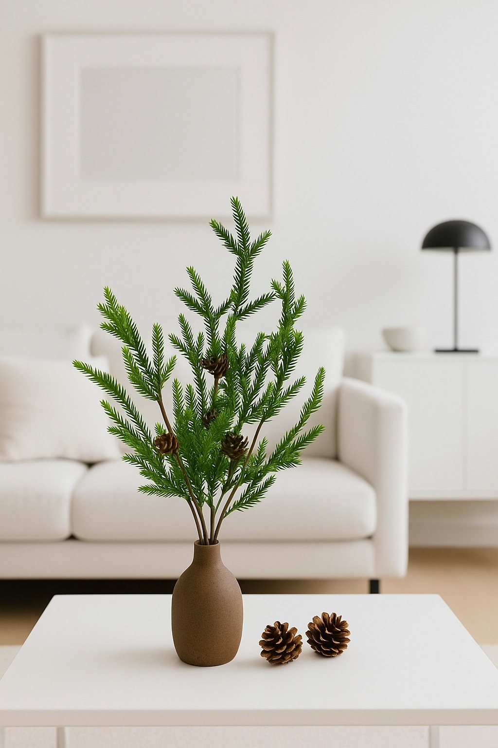 I.GE.A. Kunstzweig »Tannenbusch« Künstlicher Tannenzweig Dekozweig Weihnachtsdeko Kranz Floristik