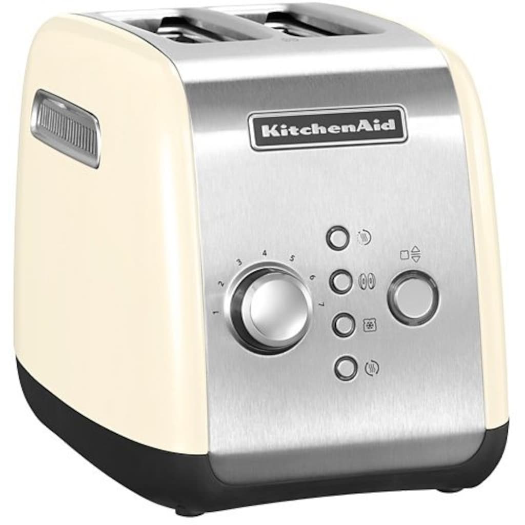 KitchenAid Toaster »5KMT221EAC ALMOND CREAM«, 2 kurze Schlitze, für 2 Scheiben, 1100 W