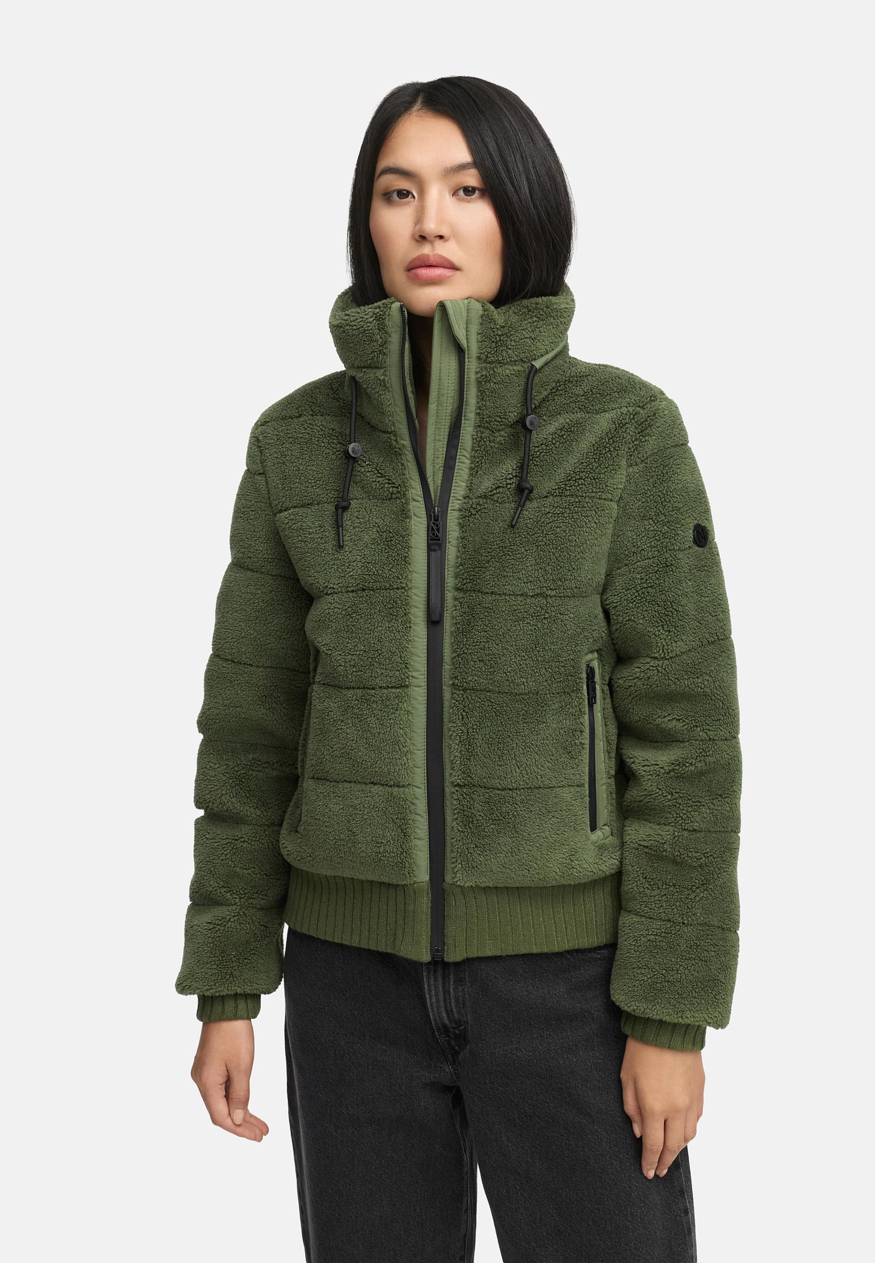 Navahoo Plüschjacke »Plüschjacke Schneepuder 14«