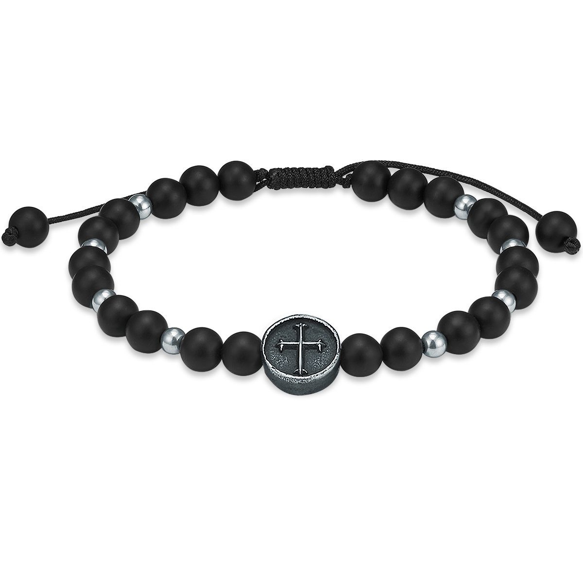 True Rebels Armband »KI208«, (1 tlg.), aus Edelstahl