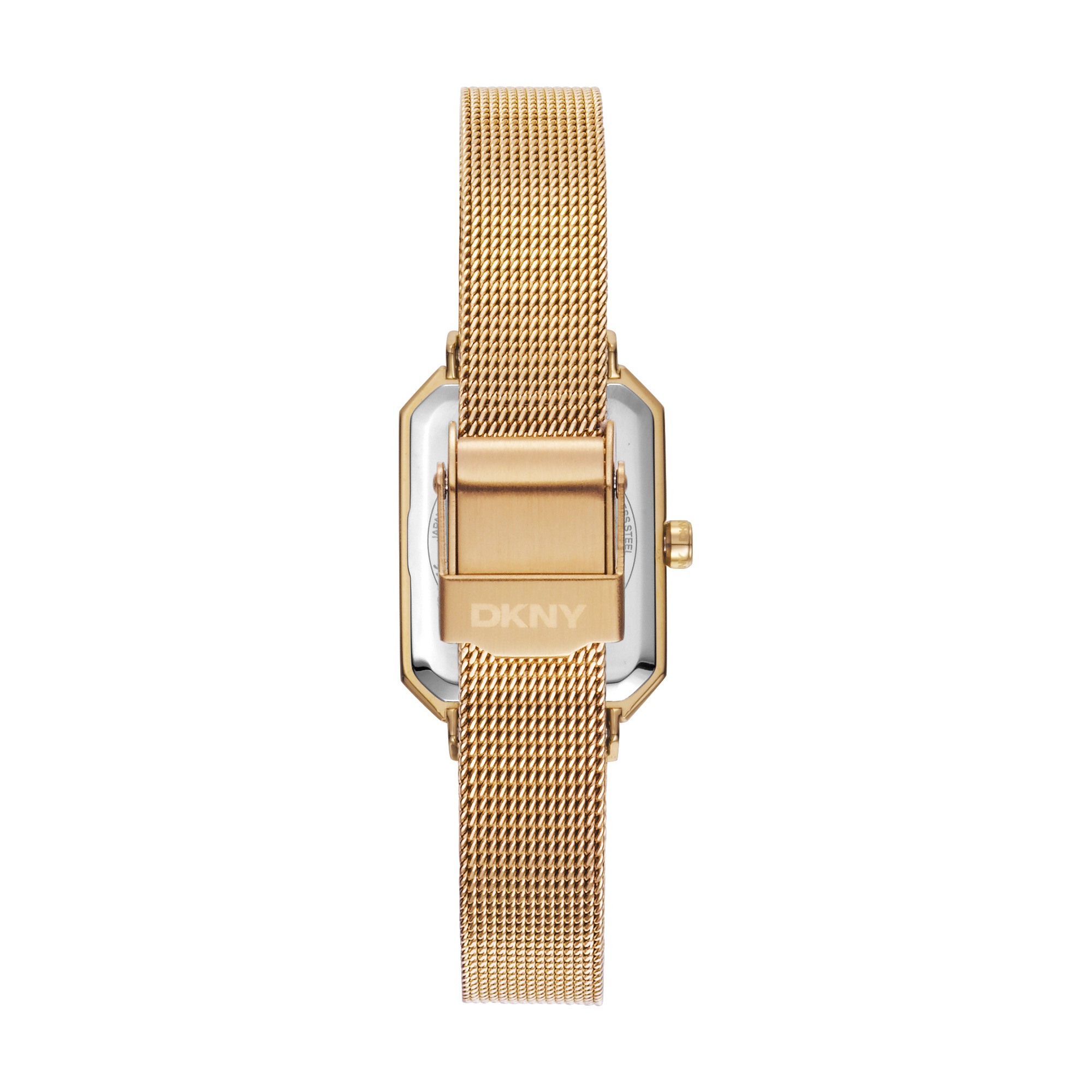 DKNY Quarzuhr »Uptown Midi« Armbanduhr, Damenuhr, Edelstahlarmband, analog