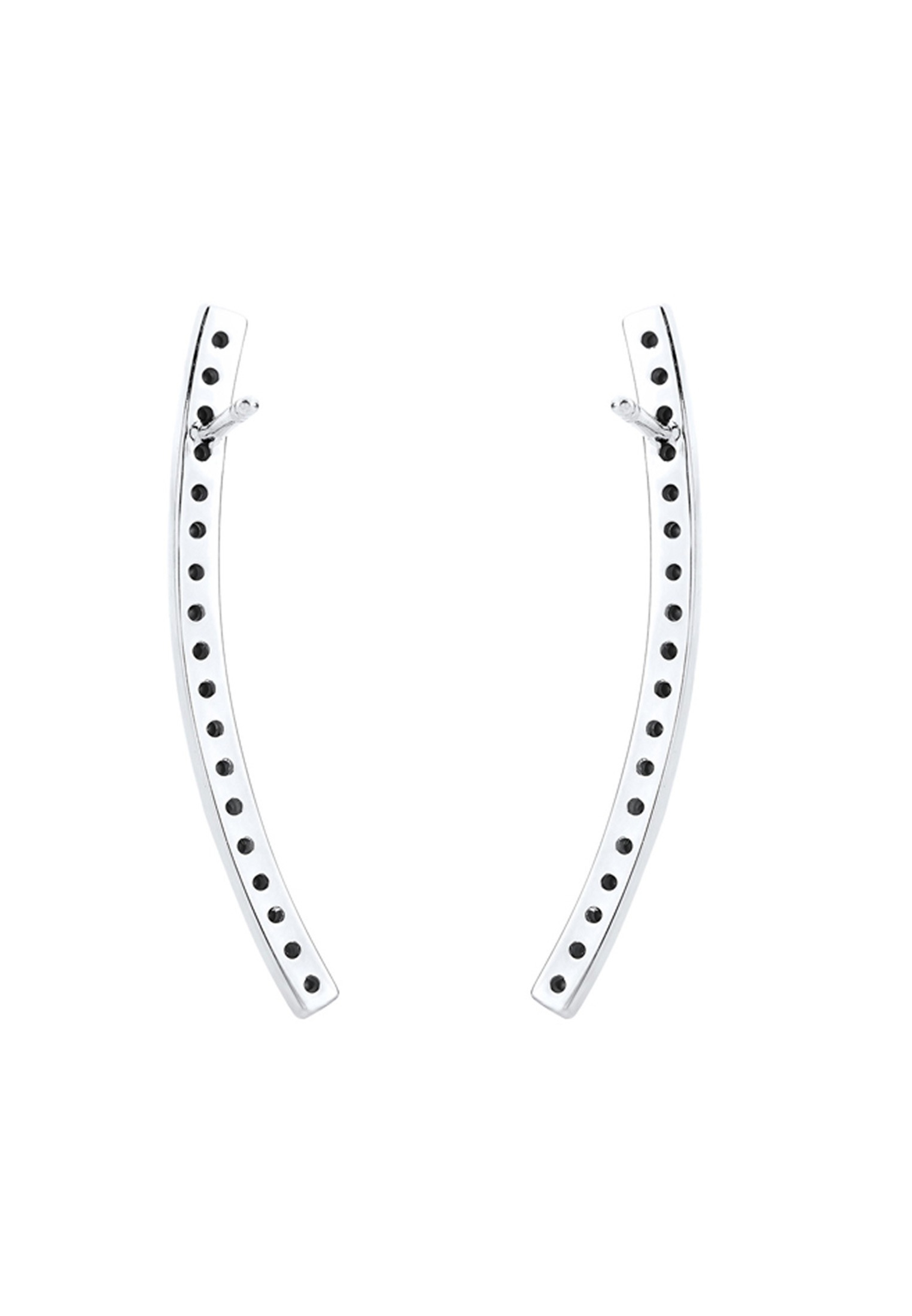 Elli Paar Ohrstecker »Ohrringe Tropfen Geo Trend Kristalle 925 Sterling Silber«
