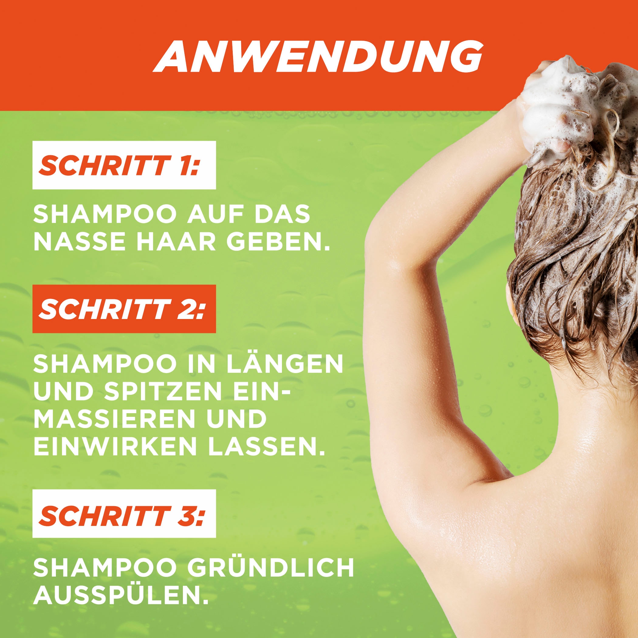 GARNIER Haarshampoo »Garnier Fructis Vitamine & Kraft Shampoo«