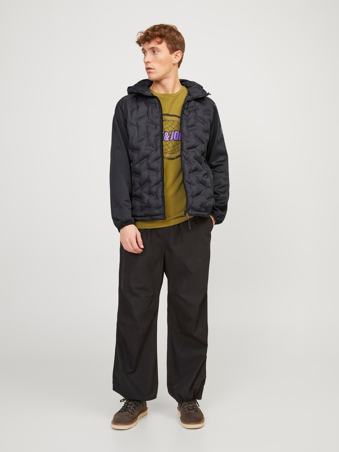 Jack & Jones Hybridjacke »JCOHEAT HYBRID JACKET NOOS«, mit Kapuze