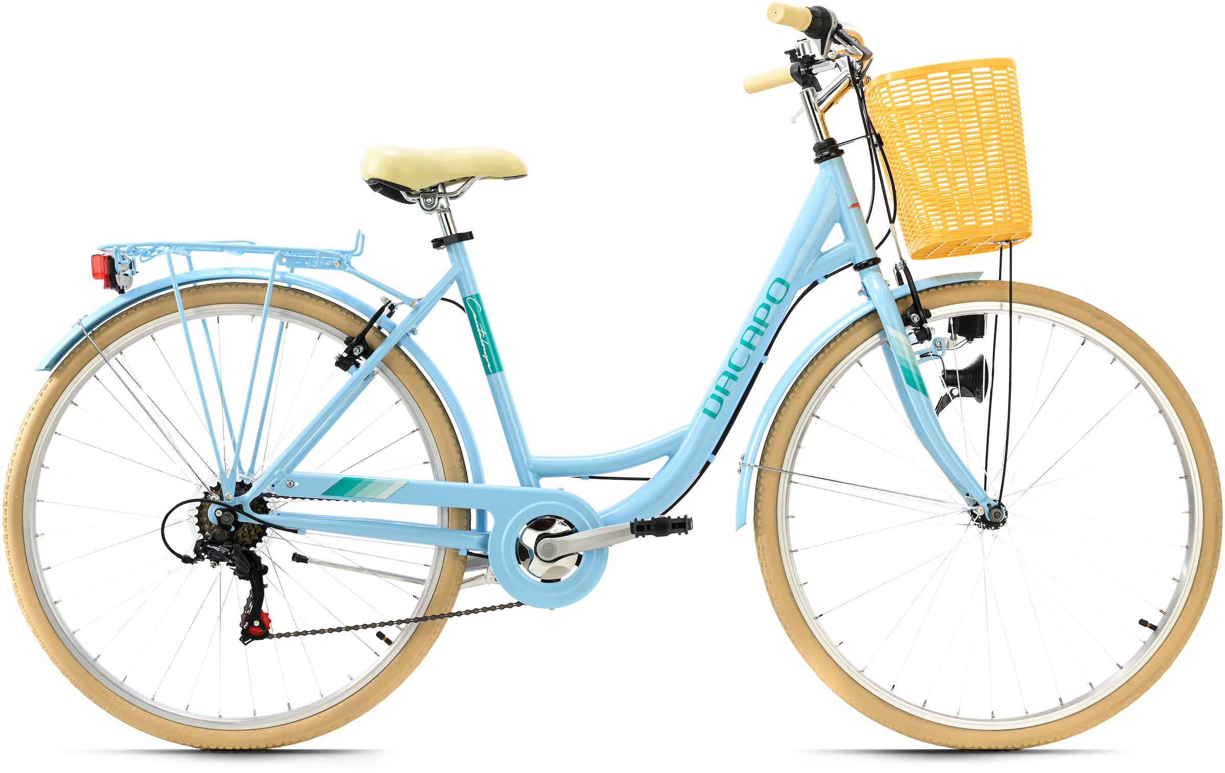 Citybike in Hellblau