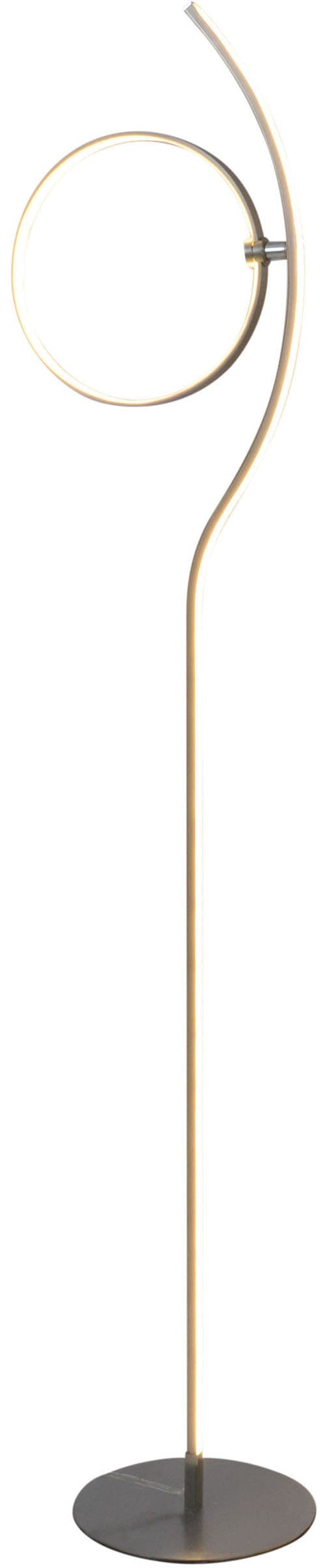 näve LED Stehlampe »"Loop Line"«, Dimmbar in 3 Stufen per Touch-Dimmer; Inkl. Stecker-Netzteil