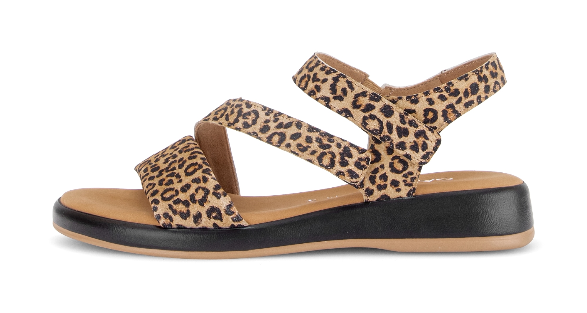 Gabor Keilsandalette »Rhodos«  Riemchensandale, Sommerschuh in angesagter Leo-Optik, G-Weite