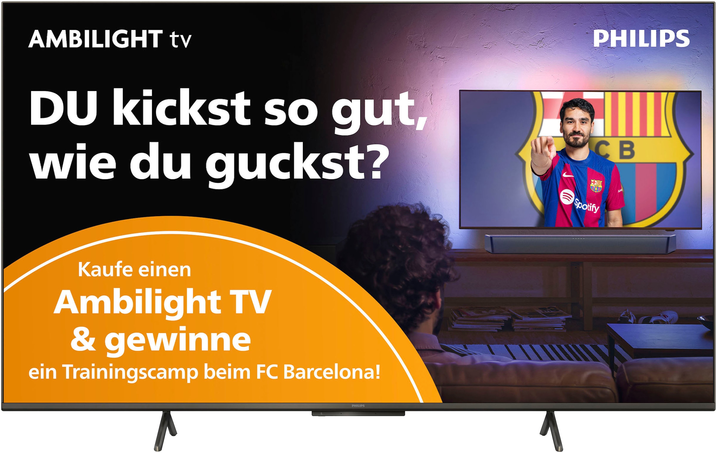 Philips LED-Fernseher »50PUS8108/12«, 4K Ultra HD, Smart-TV