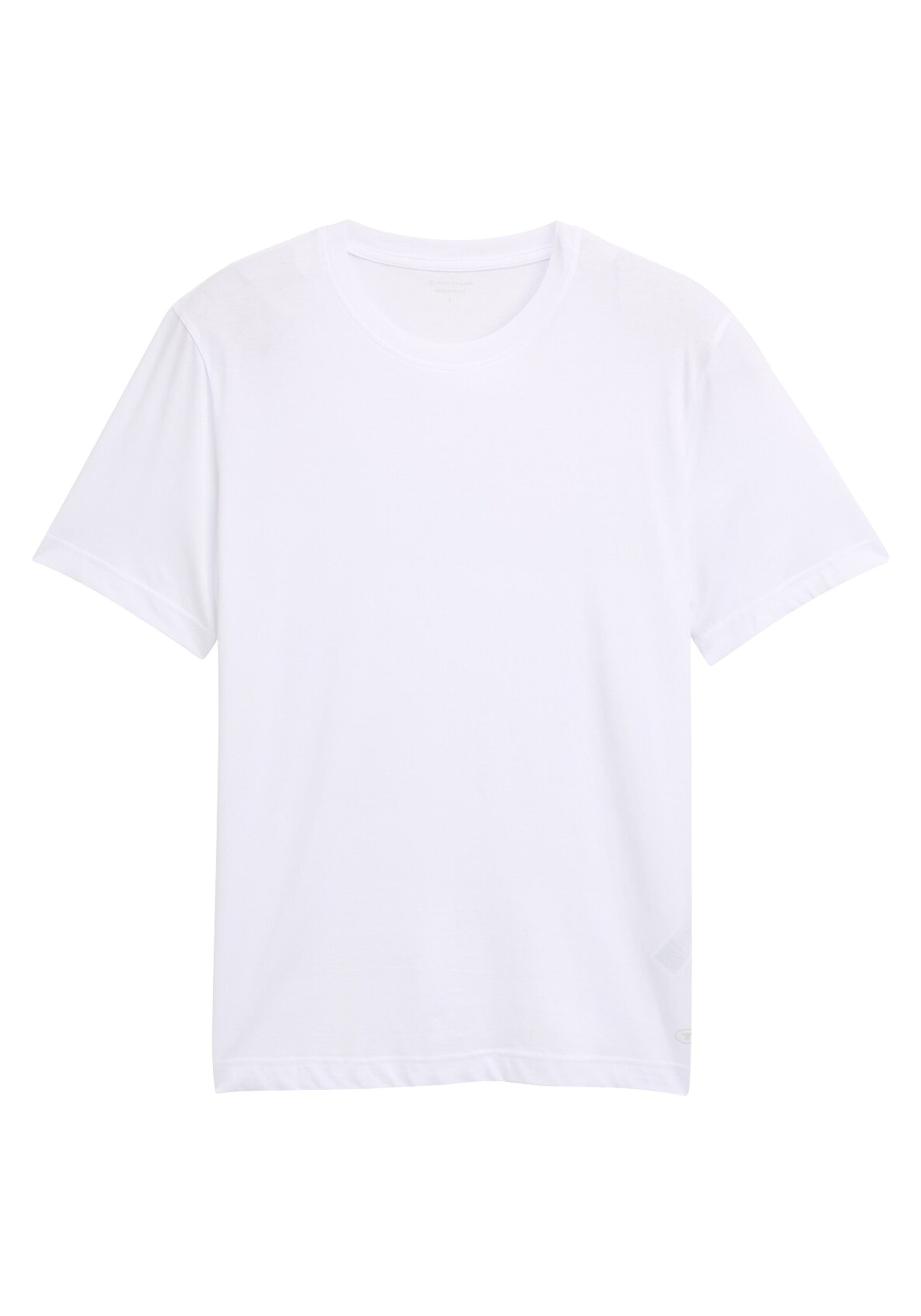TOM TAILOR T-Shirt »T-Shirt Double Pack Crew Neck Tee 2er Pack« 2
