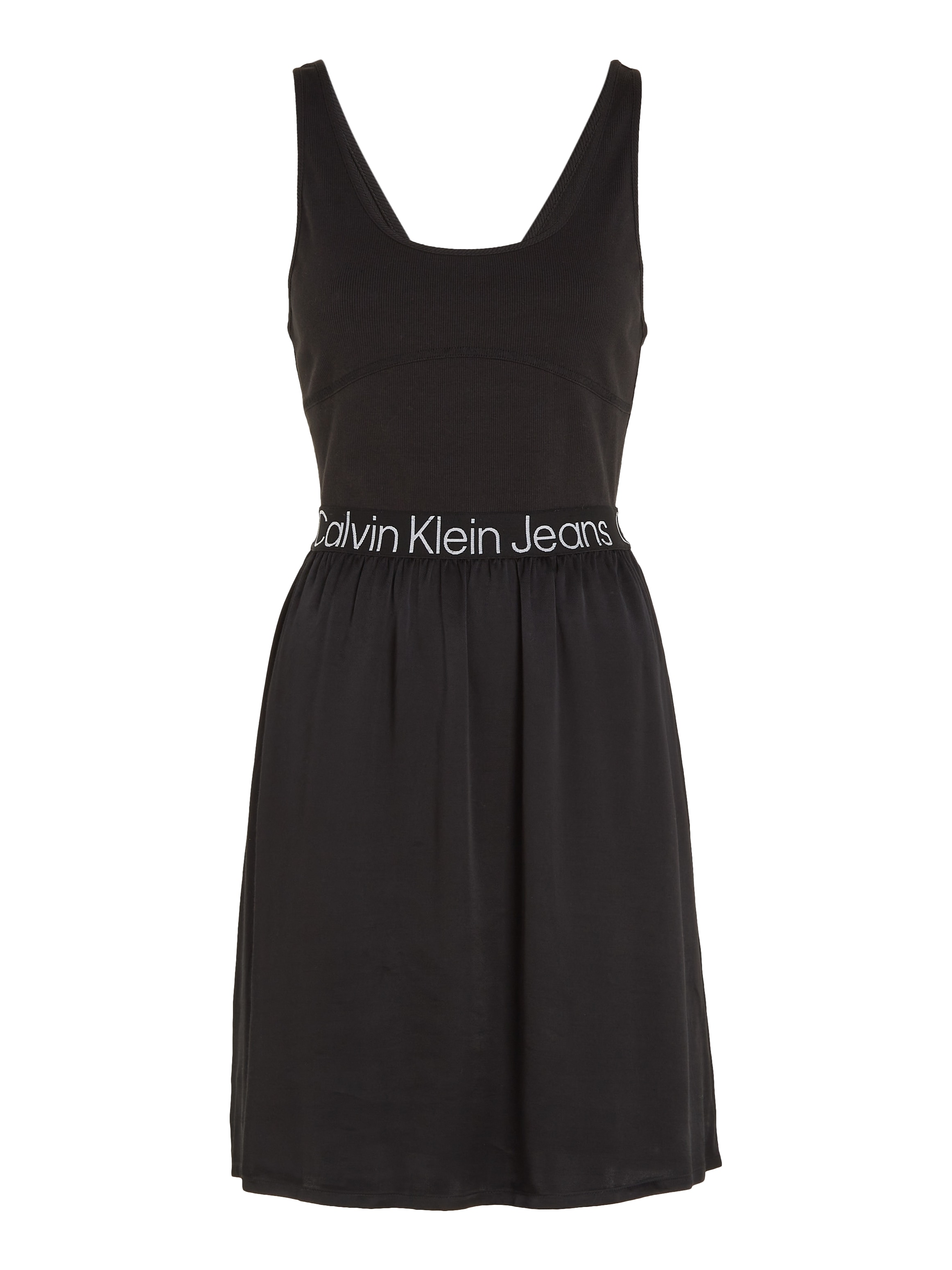 Calvin Klein Jeans Jerseykleid »RACERBACK LOGO ELASTIC DRESS« bei  OTTOversand | Sommerkleider