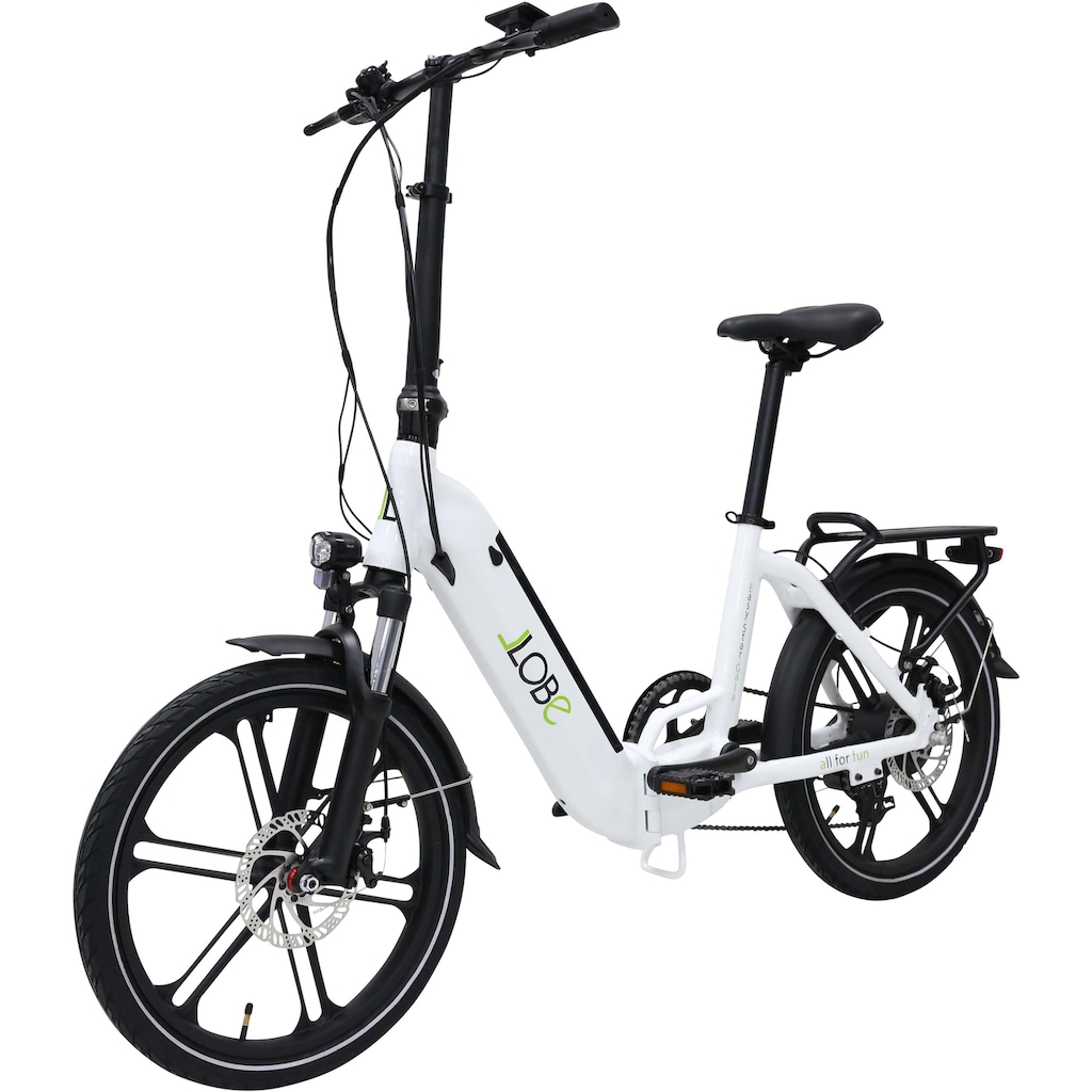 LLobe E-Bike »EasyStar Gala, 10Ah«, 7 Gang, Shimano, Heckmotor 250 W