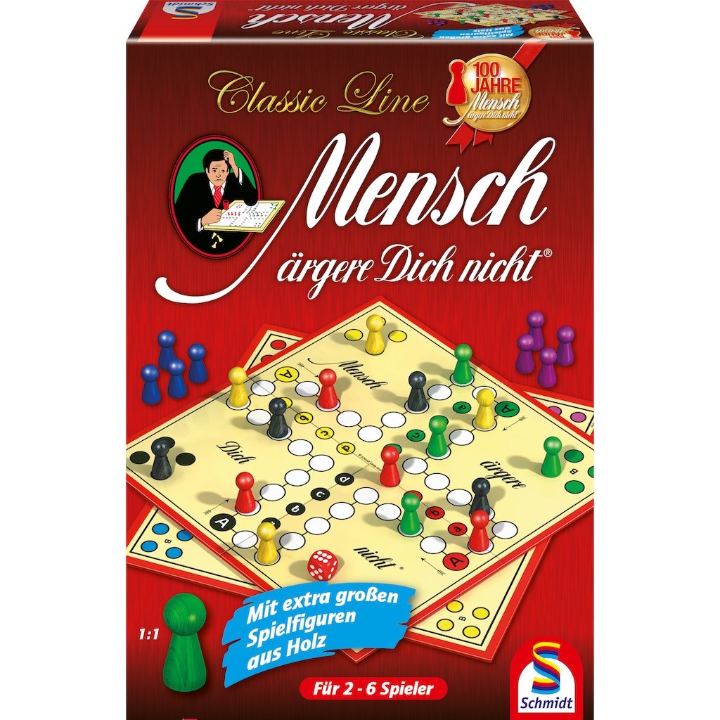 Schmidt Spiele Spiel »Classic Line, Mensch ärgere Dich nicht®«