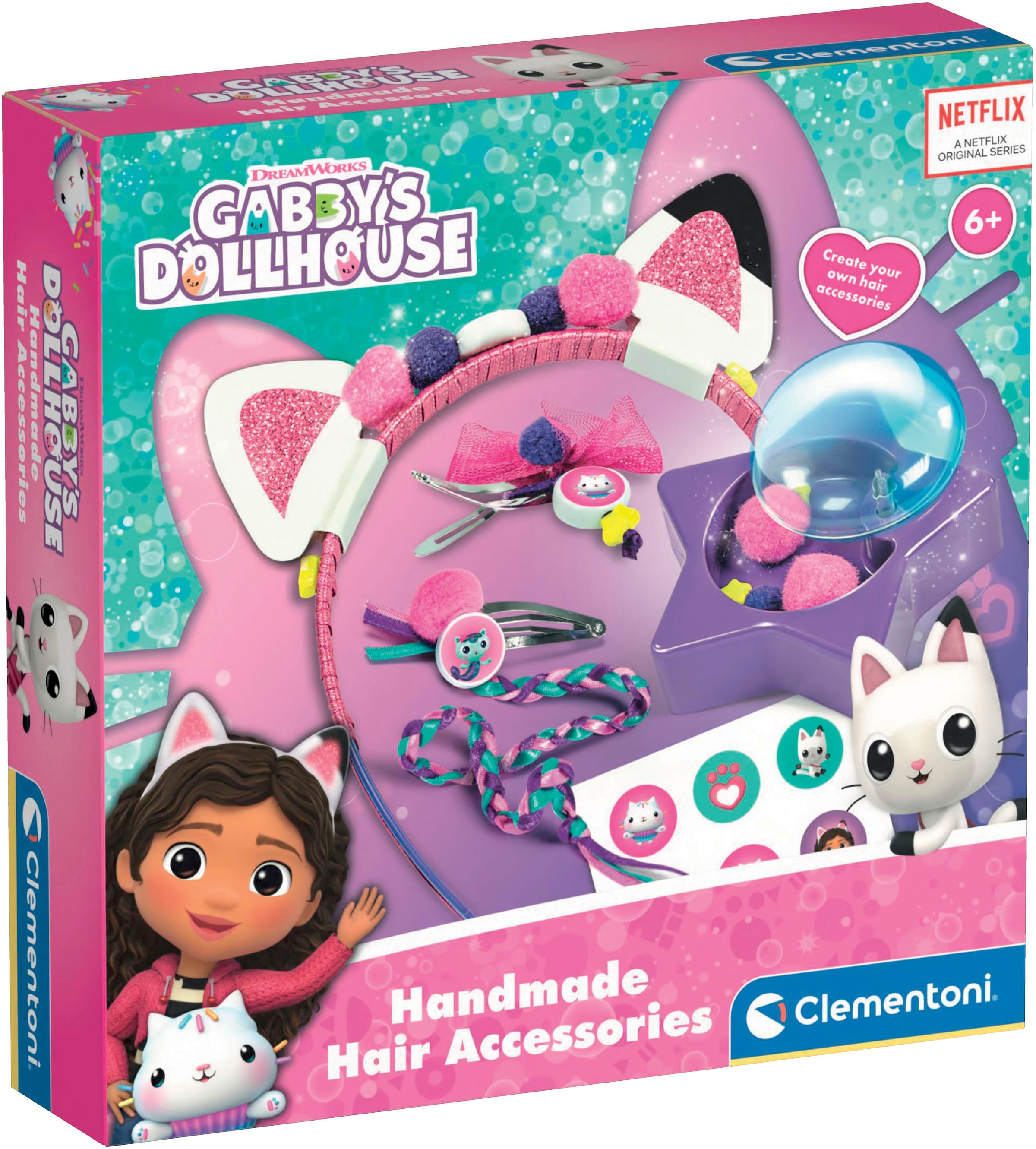 Kreativset »Gabby's Dollhouse, Haar-Accessoires«, Made in Europe