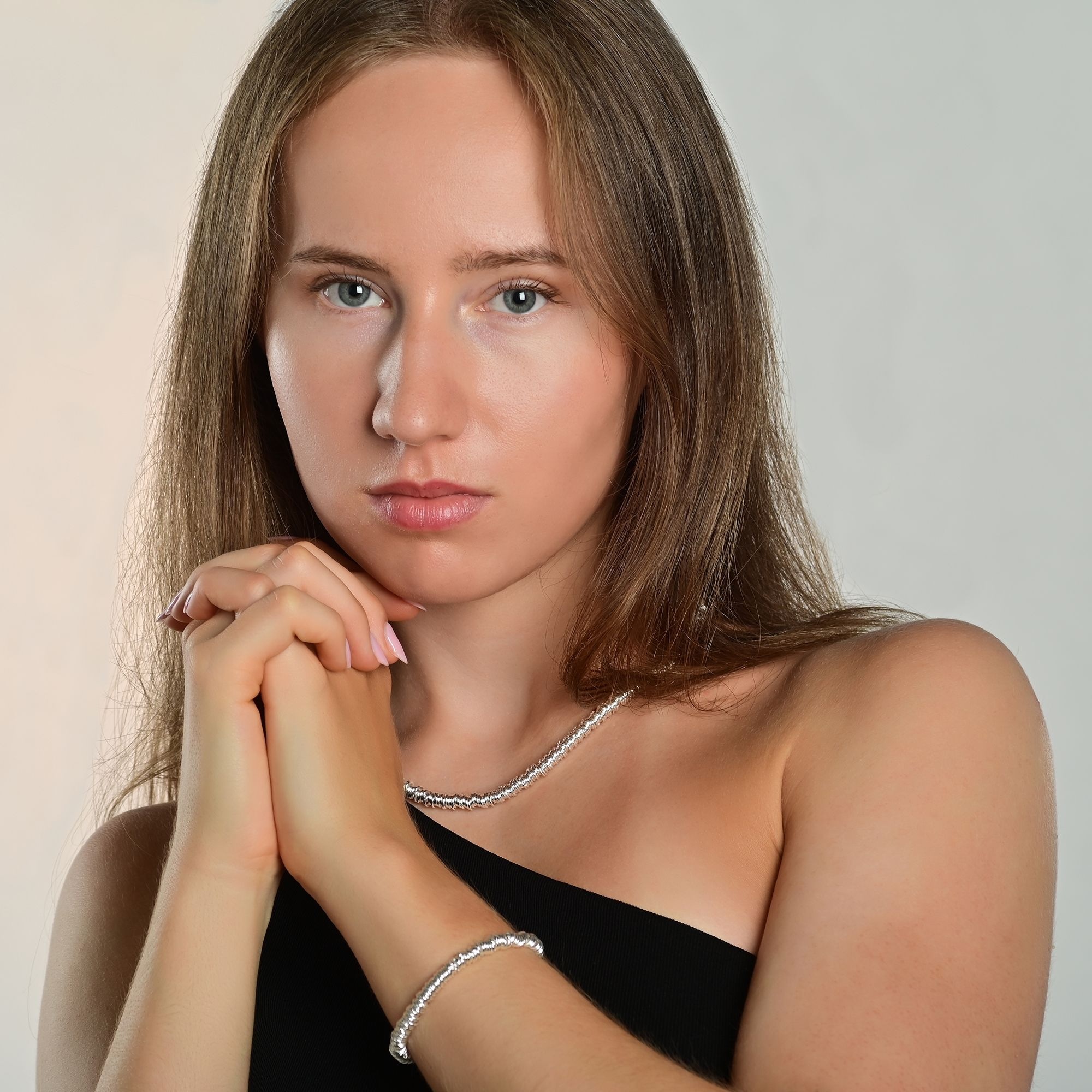 Adelia´s Armband »Damen Armband aus Edelstahl 20 cm«