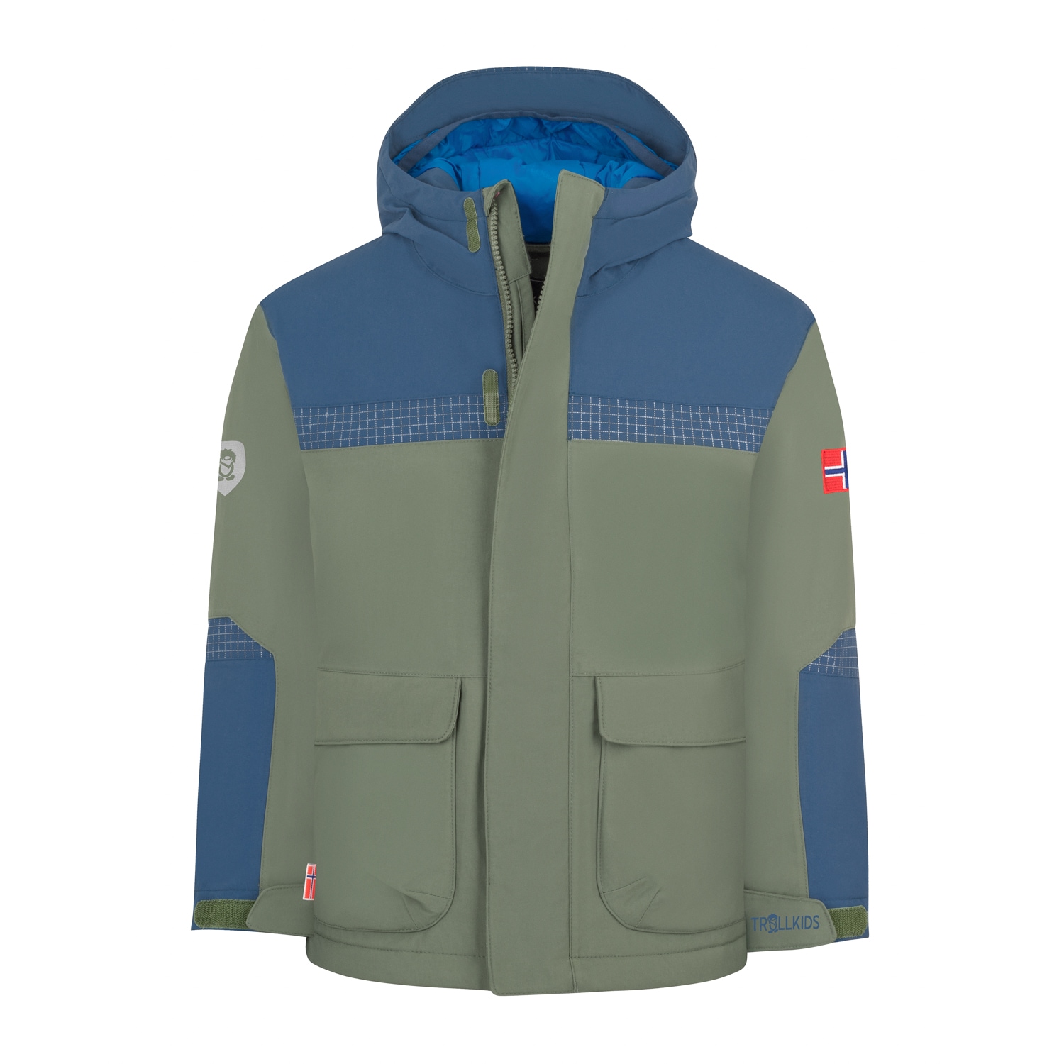 TROLLKIDS Winterjacke »KIDS FINNMARK JACKET XT« wasserdicht, winddicht, atmungsaktiv, warm gefüttert