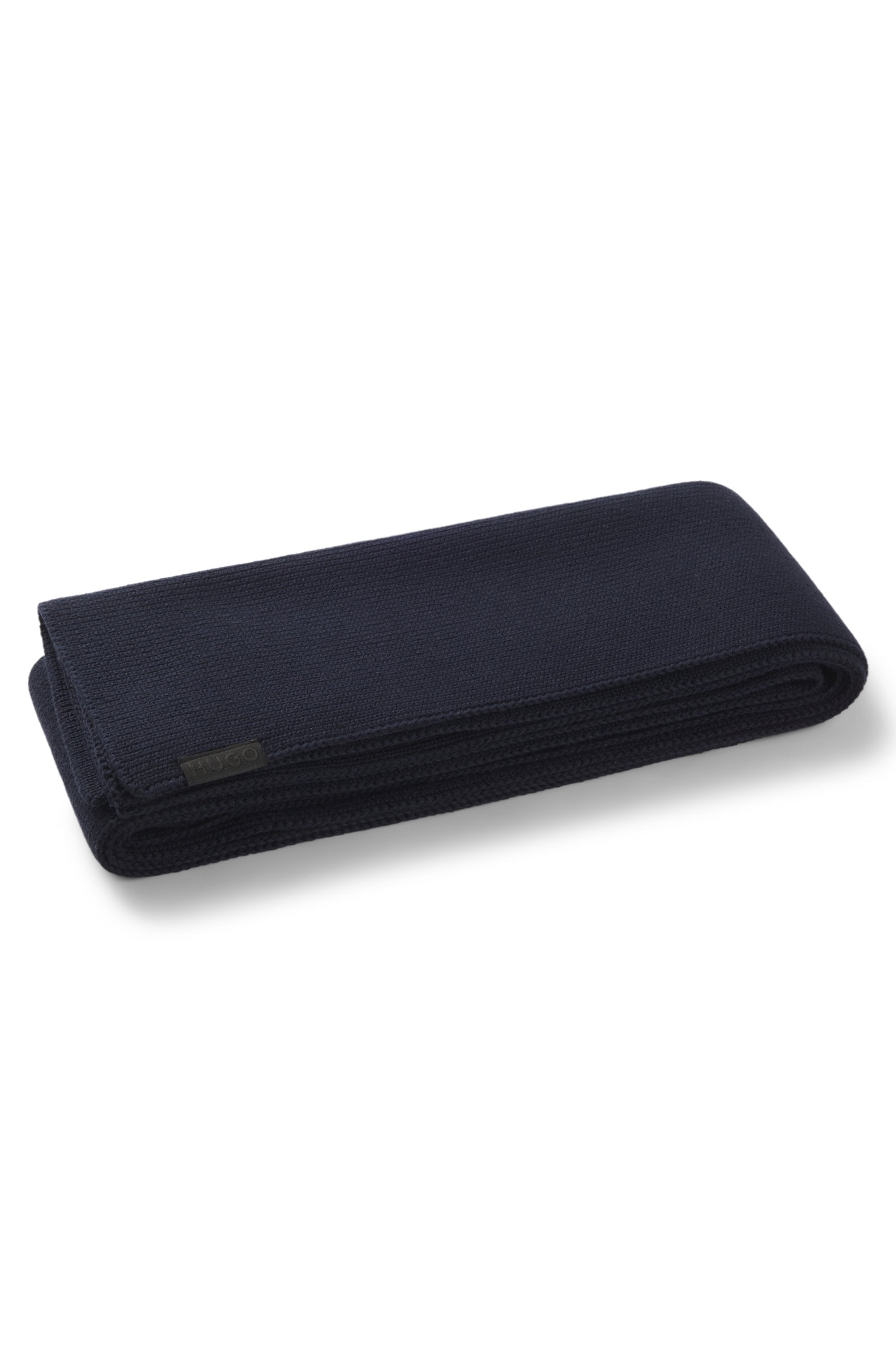 HUGO Strickschal »Zential« aus reiner Baumwolle, unisex