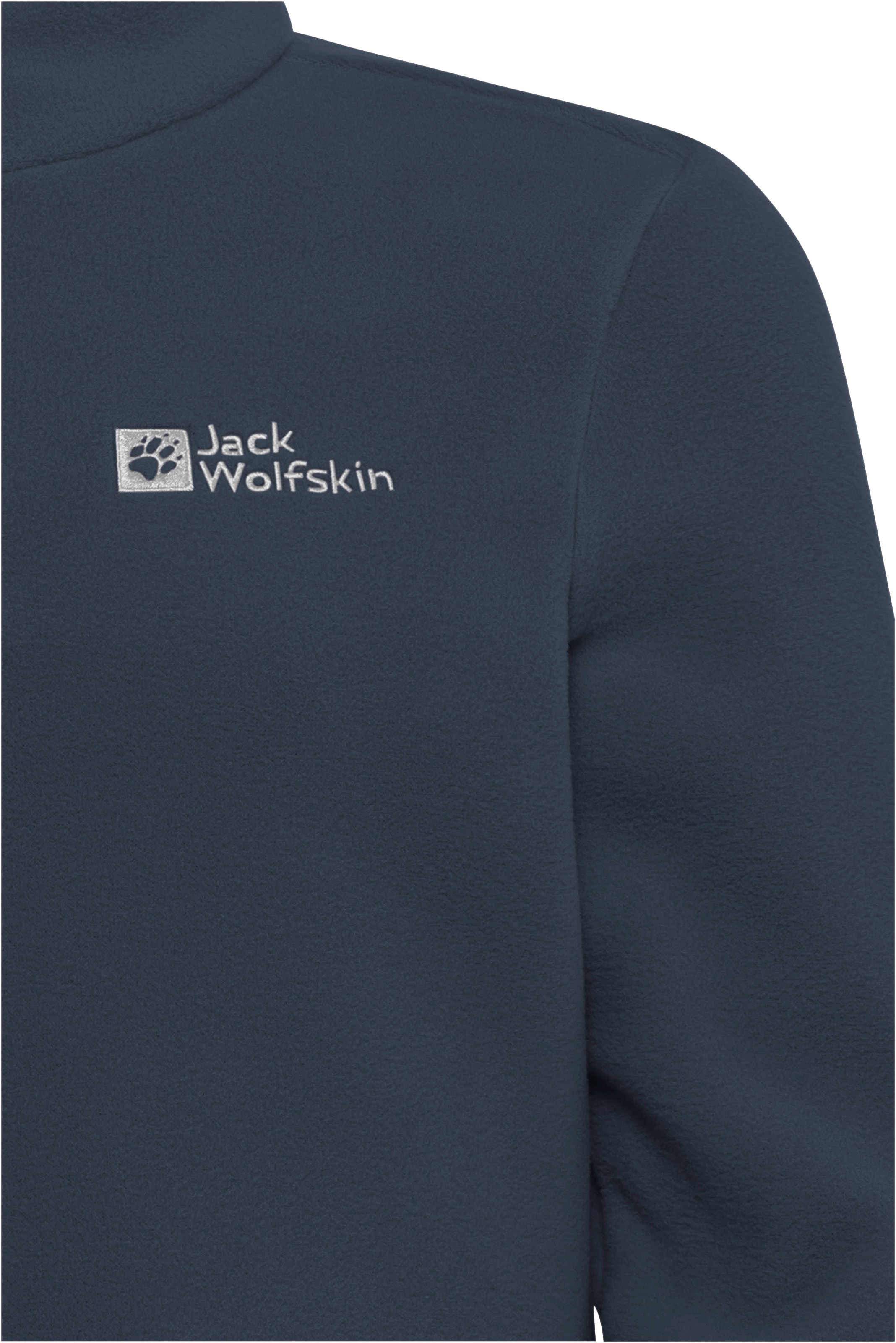 Jack Wolfskin Stehkragenpullover »TAUNUS HALFZIP K«, einfache Temperaturregulierung