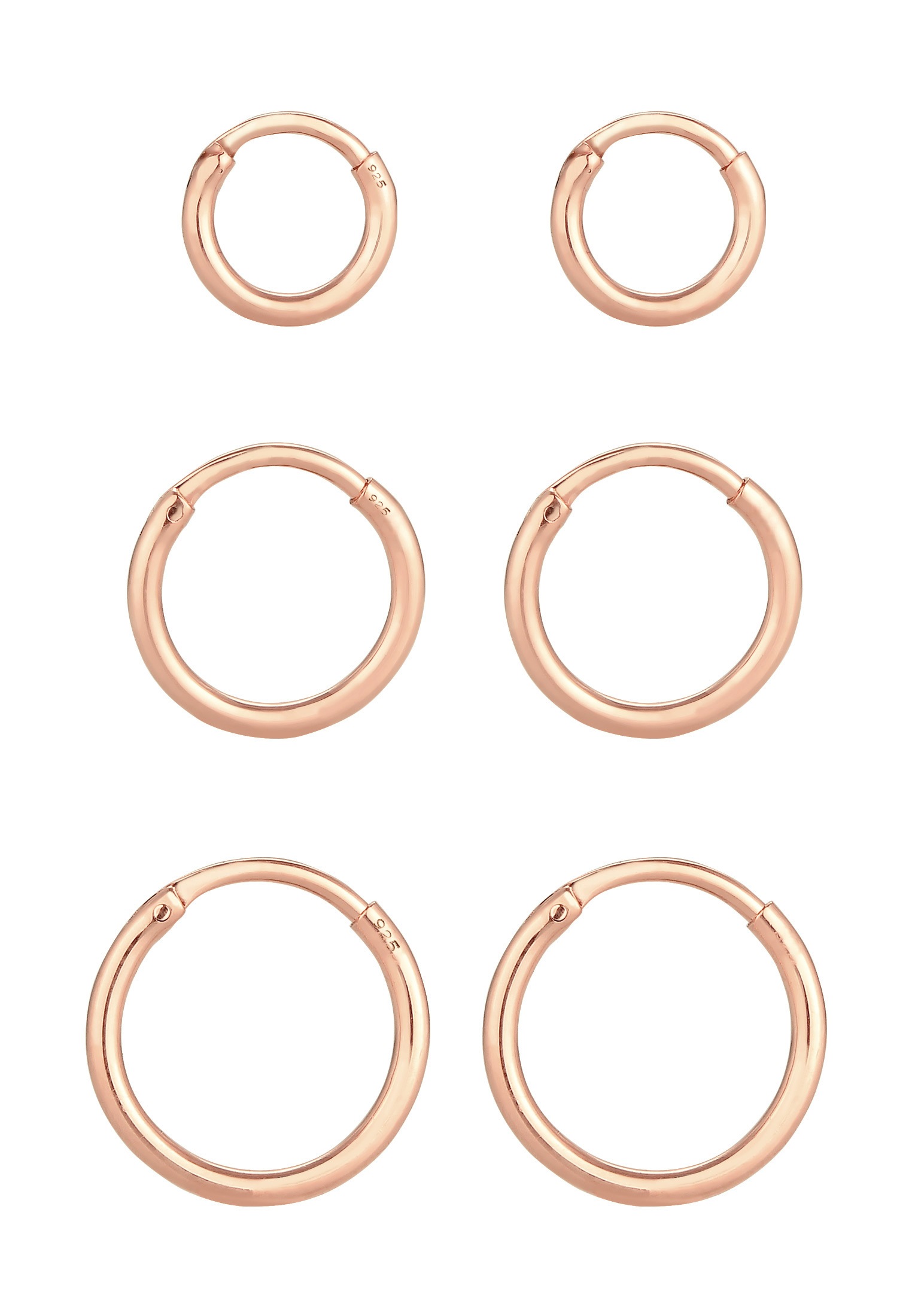 Elli Ohrstecker-Set »Ohrringe Ohrring Set Trio 925 Sterling Silber«
