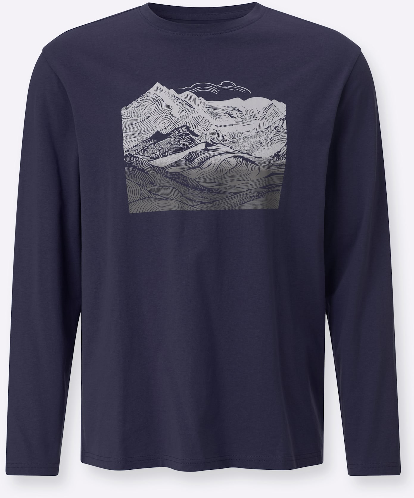 Classic Langarmshirt »Freizeitshirt« 1