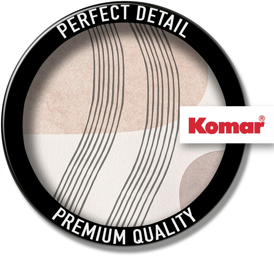 Komar Wandbild »Line Art Waves«, (1 St.), Deutsches Premium-Poster Fotopapier mit seidenmatter Oberfläche und hoher Lichtbeständigkeit. Für fotorealistische Drucke mit gestochen scharfen Details und hervorragender Farbbrillanz.