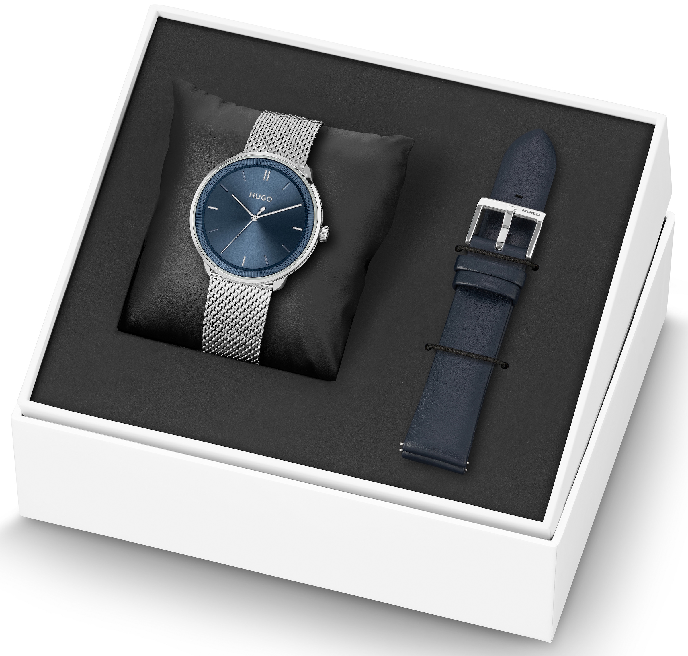 mit 1520025«, bestellen Quarzuhr Geschenk Wechselband), auch tlg., »#FLUID, bei als HUGO 2 ideal online Uhr (Set, OTTO