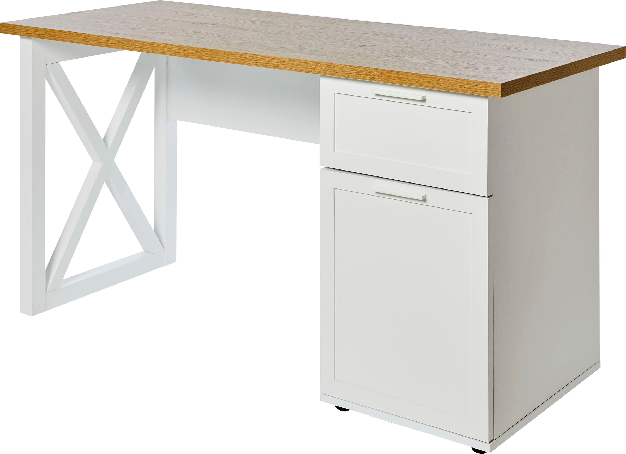 Jahnke Schreibtisch »Chalet«, Schreibtisch im cm online 140 Breite Landhausstil, kaufen