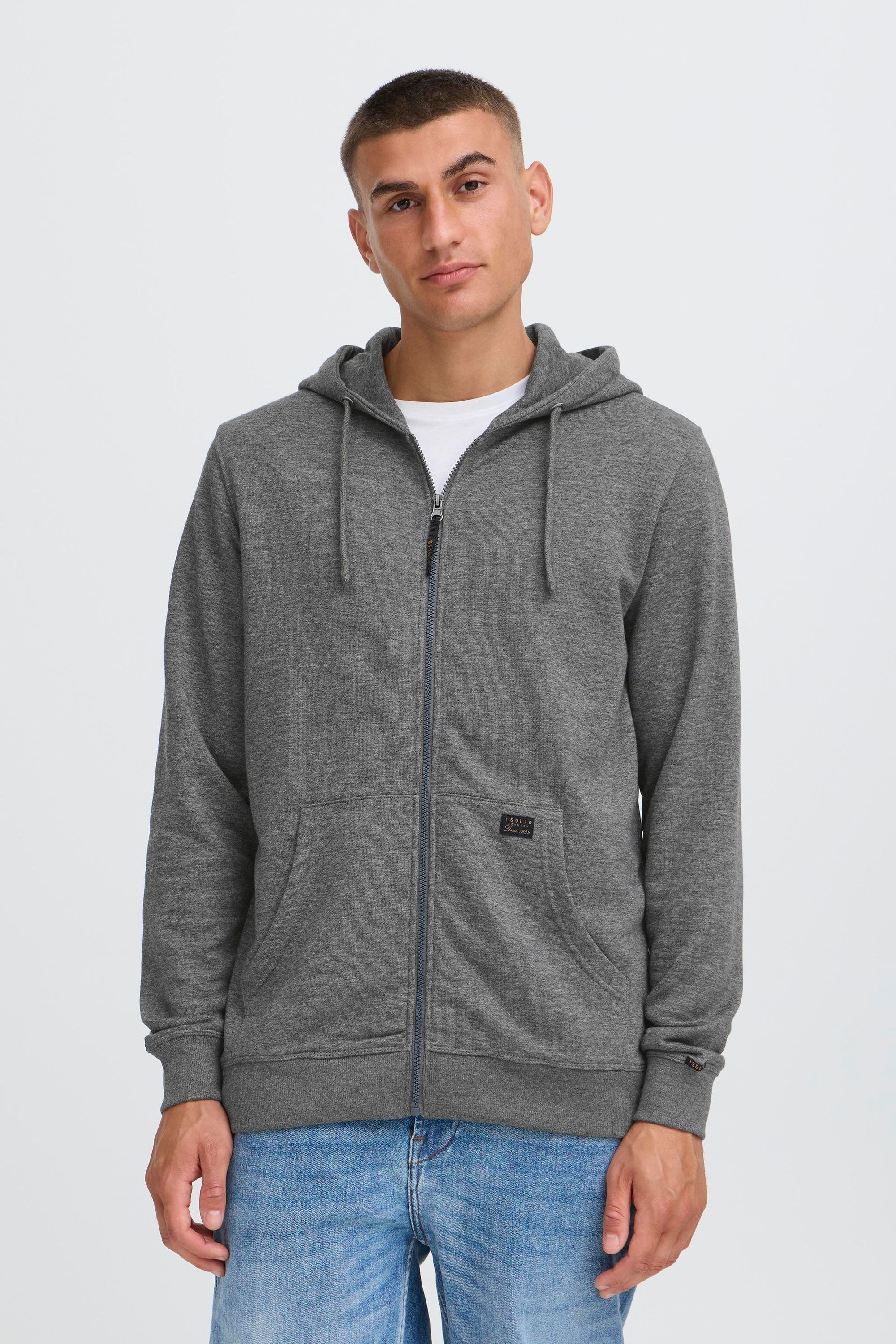 !Solid Kapuzensweatjacke »Kapuzenfleecejacke SDAUPO«
