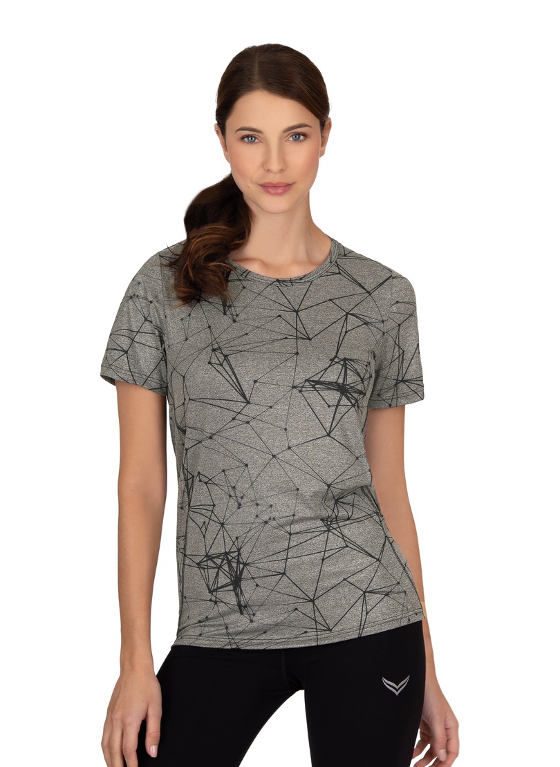 Trigema Kurzarmshirt, aus elastischem Material