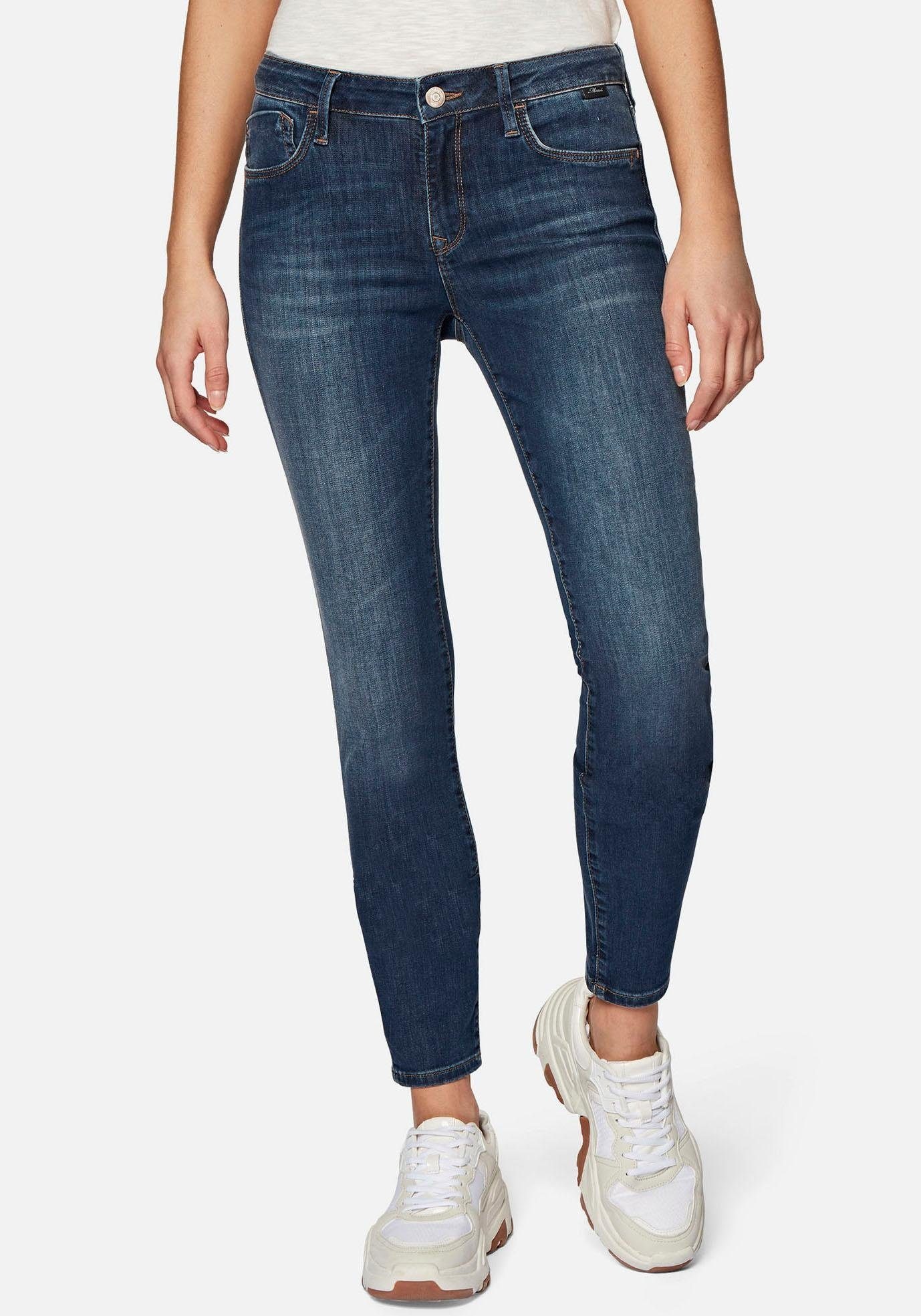 Mavi Skinny-fit-Jeans »ADRIANA«, mit coolen Usedeffekten