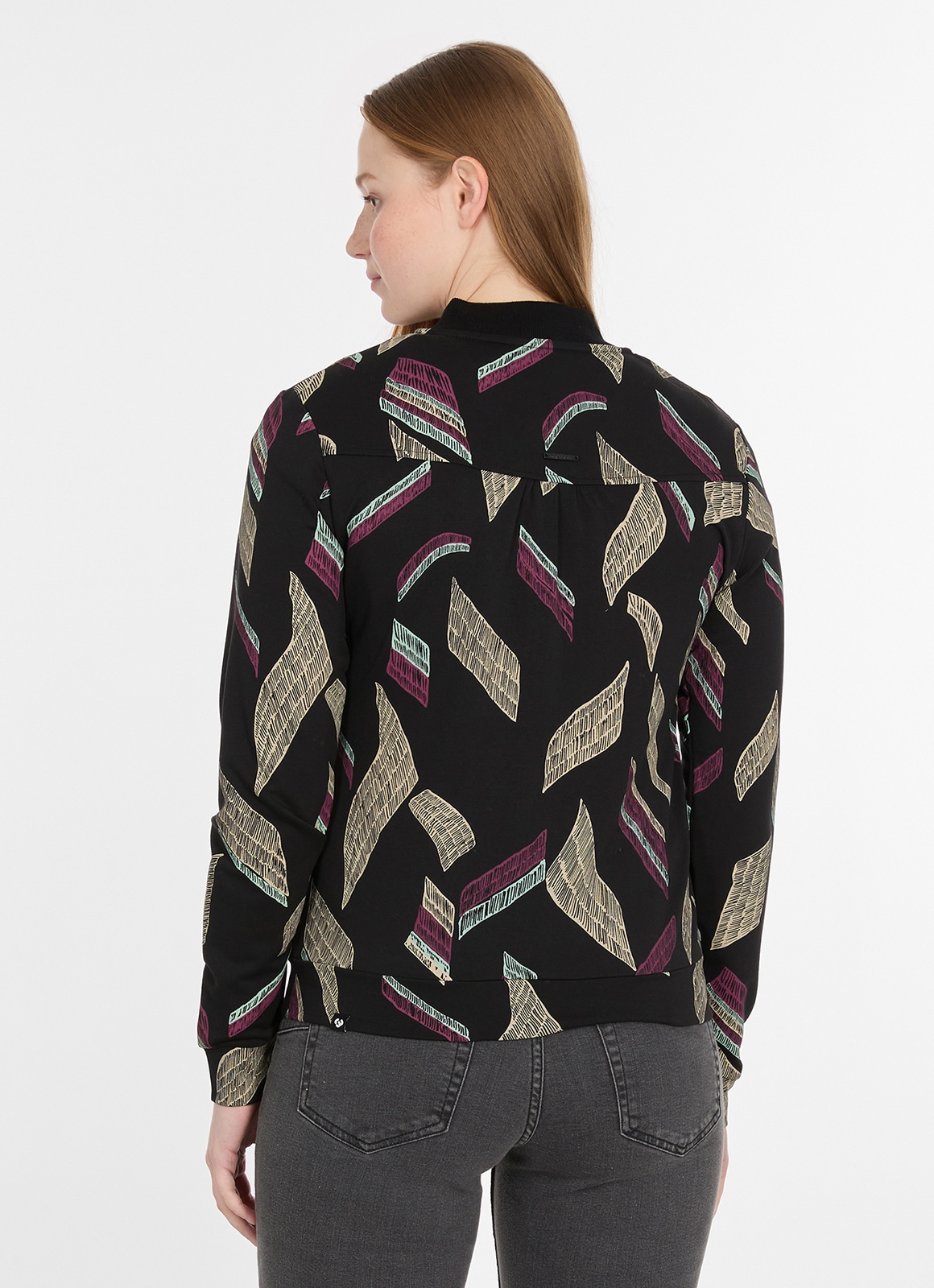 Ragwear Sweatjacke »KENIANE PRINT«