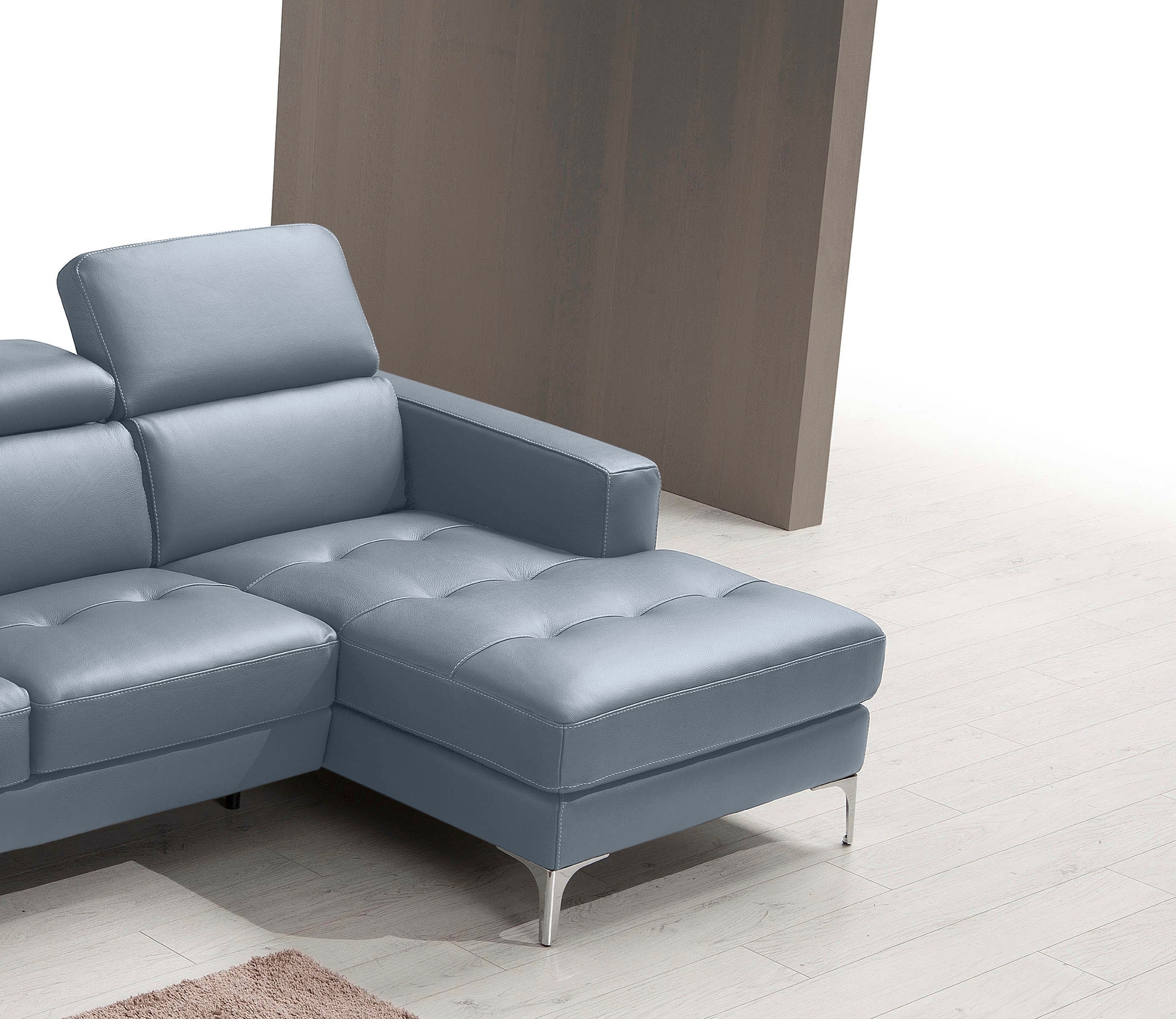 Egoitaliano Ecksofa »Matt, erstklassiger Sitzkomfort, aufwendige Detailverarbeitung, L-Form«, mit verstellbaren Kopfteilen zum Relaxen