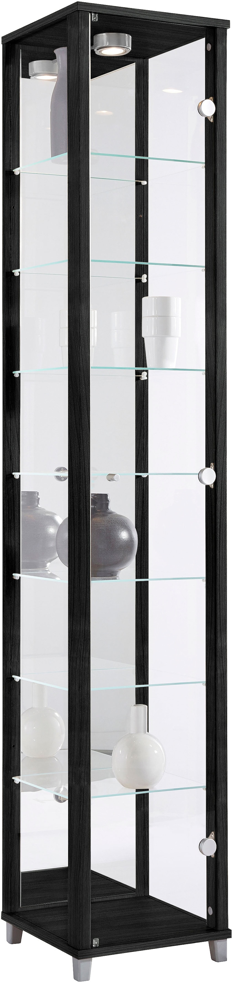 fif möbel Vitrine »OPTIMA« Standvitrine/Glasvitrine 1x Glastür,perfekt für Sammler,Sammlervitrine