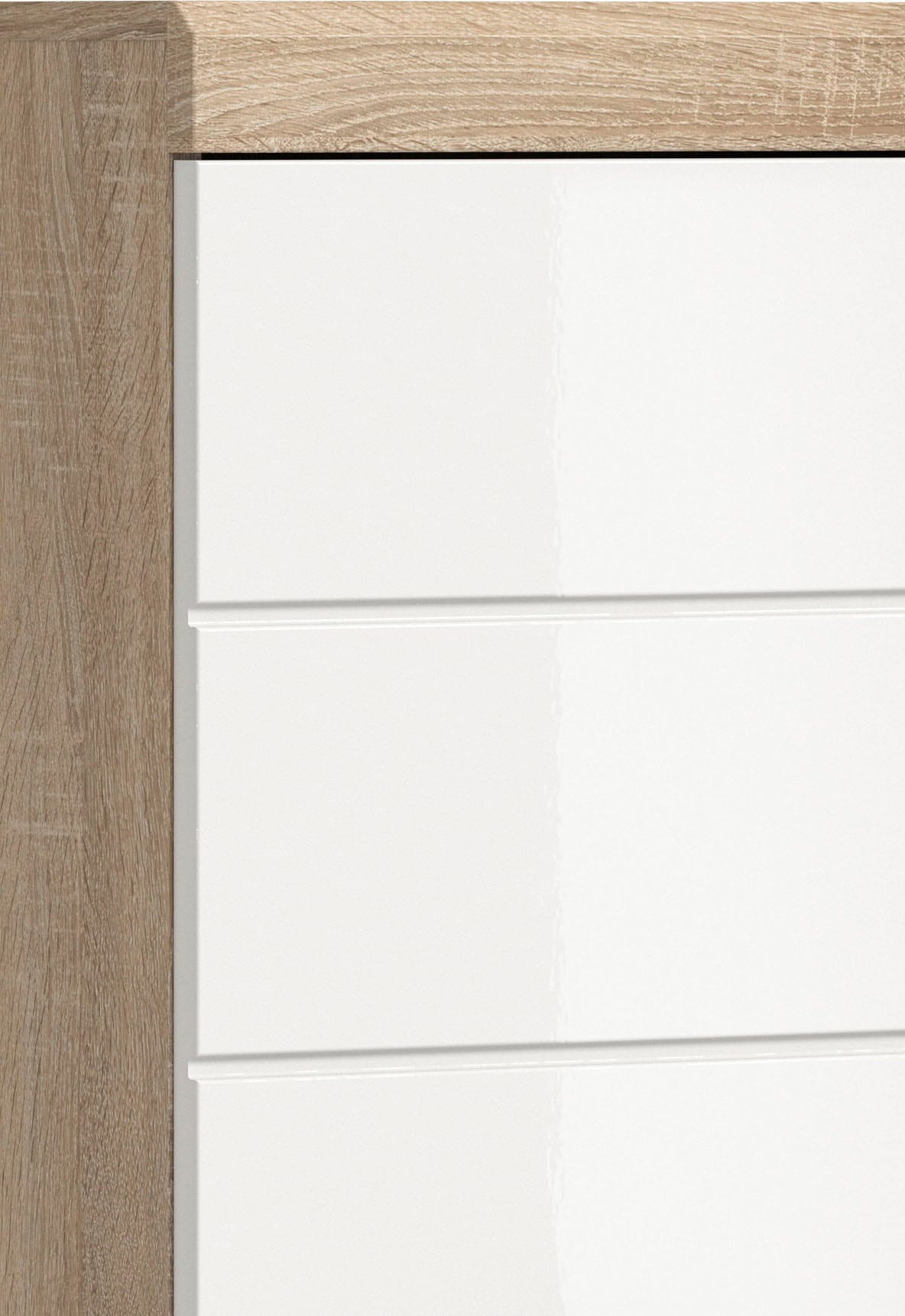 welltime Hängeschrank »SIENA, Breite 37cm, 1 Tür, 1 offenes Fächer, 1 Einlegeboden, MDF-Front« TOPSELLER!, 1 Stk. tlg. in verschiedenen Farben erhältlich, Badmöbel, Badschrank, Schrank, Bad