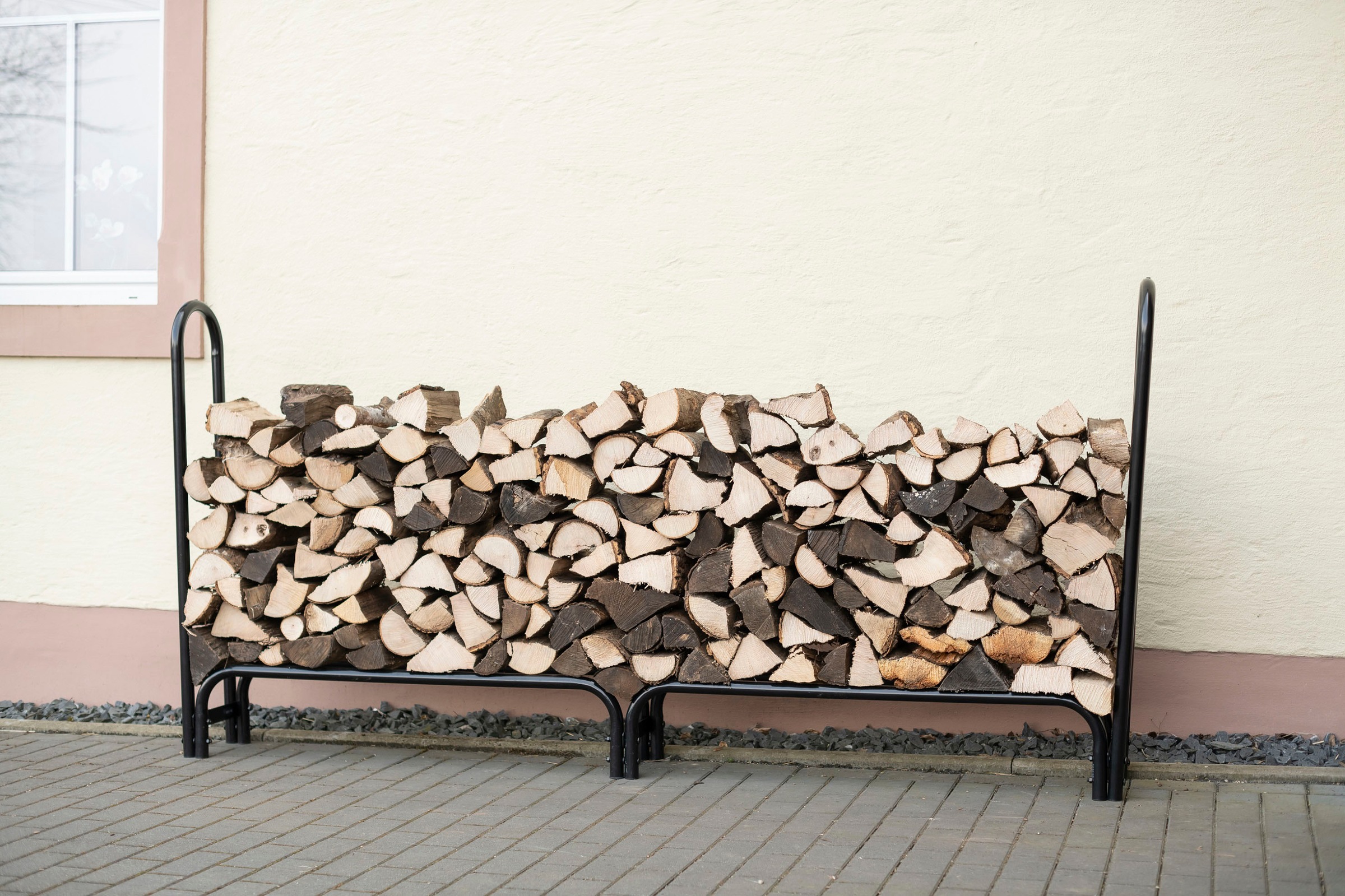 ShelterLogic Kaminholzregal »ShelterLogic«, 1000 kg Traglast, inkl. Abdeckung