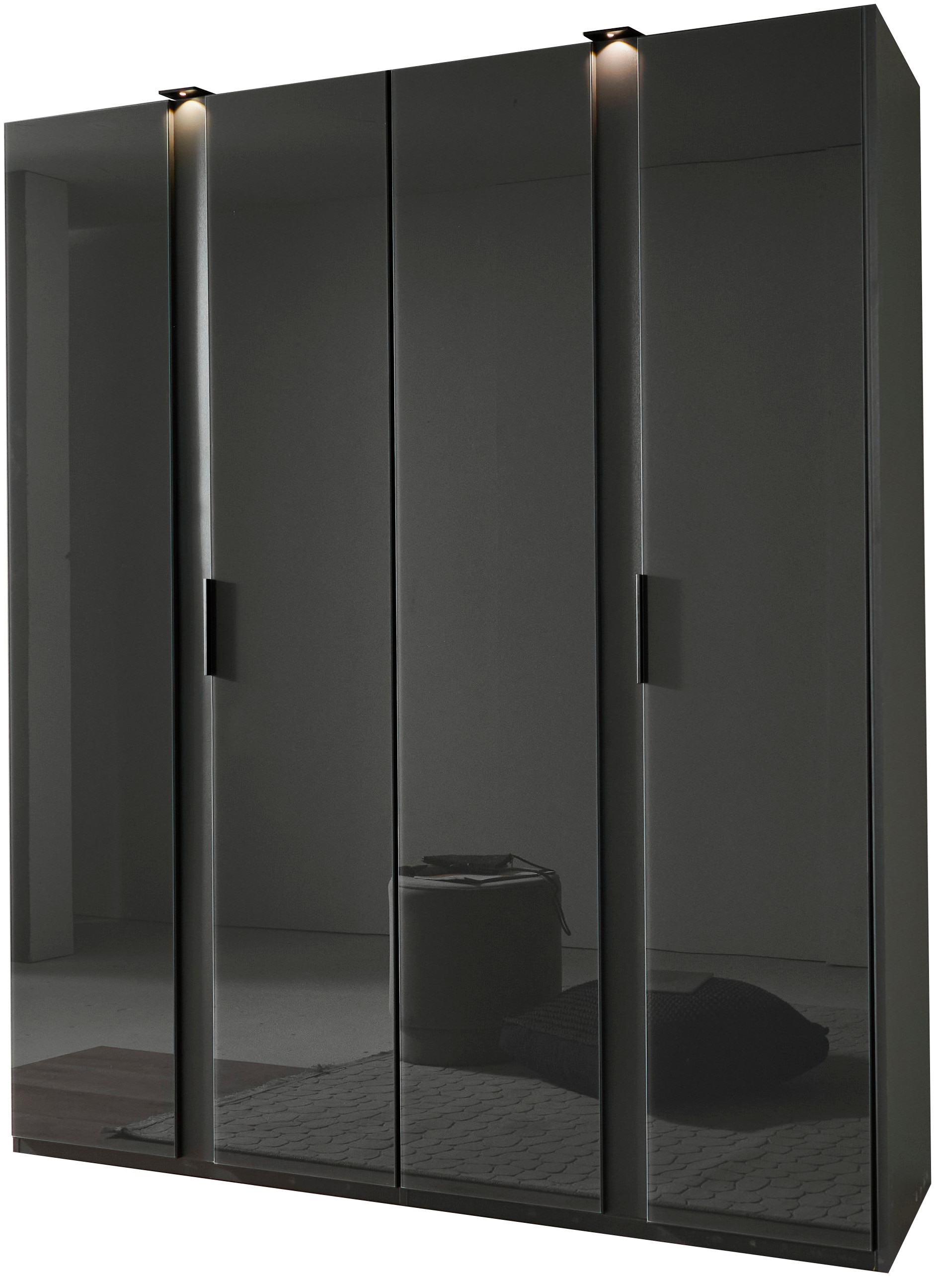 Wimex Drehtürenschrank »Rimini by fresh to go, 200, 250 oder 300cm Breite, 216cm hoch«, LED...