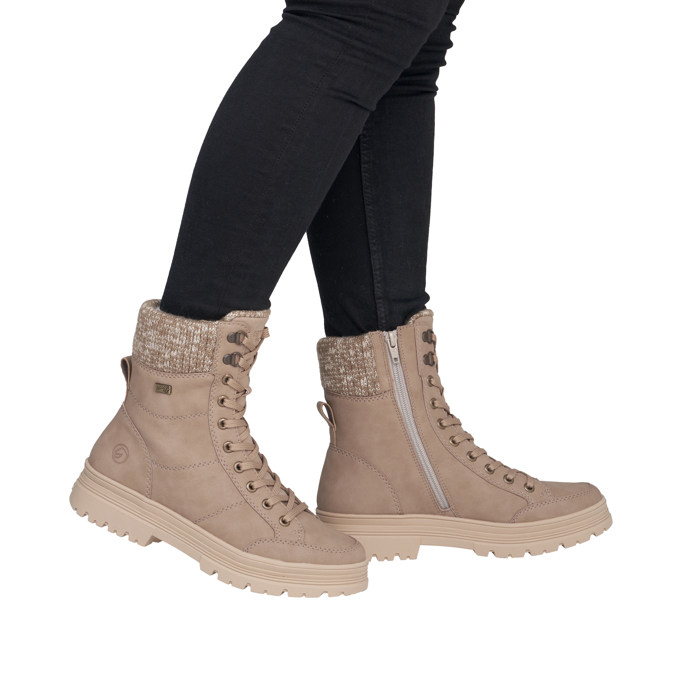 Remonte Winterboots  Schnürboots, Stiefelette mit wasserabweisender TEX-Membrane