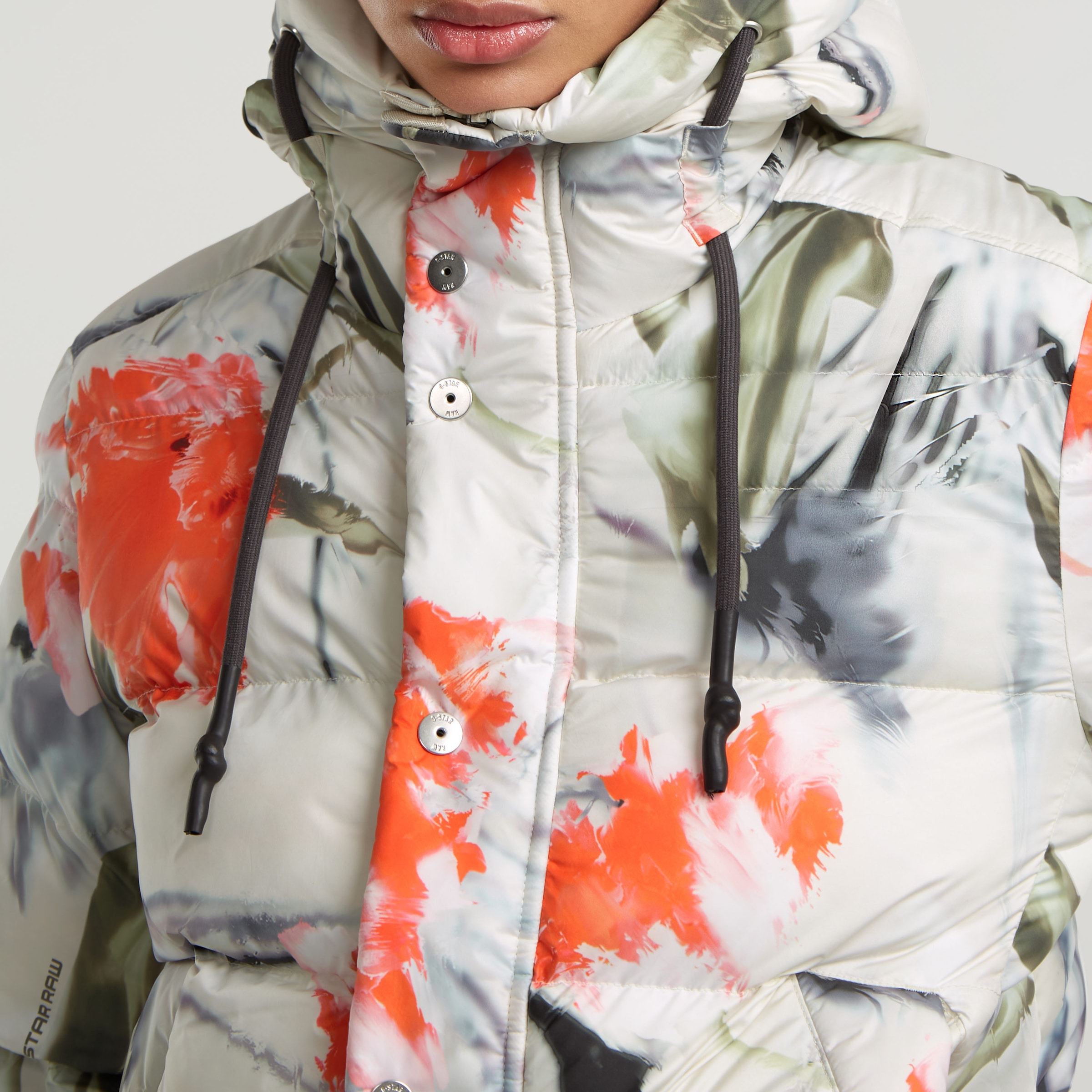 G-STAR Steppjacke »Whistler Short Puffer wmn«, mit Kapuze