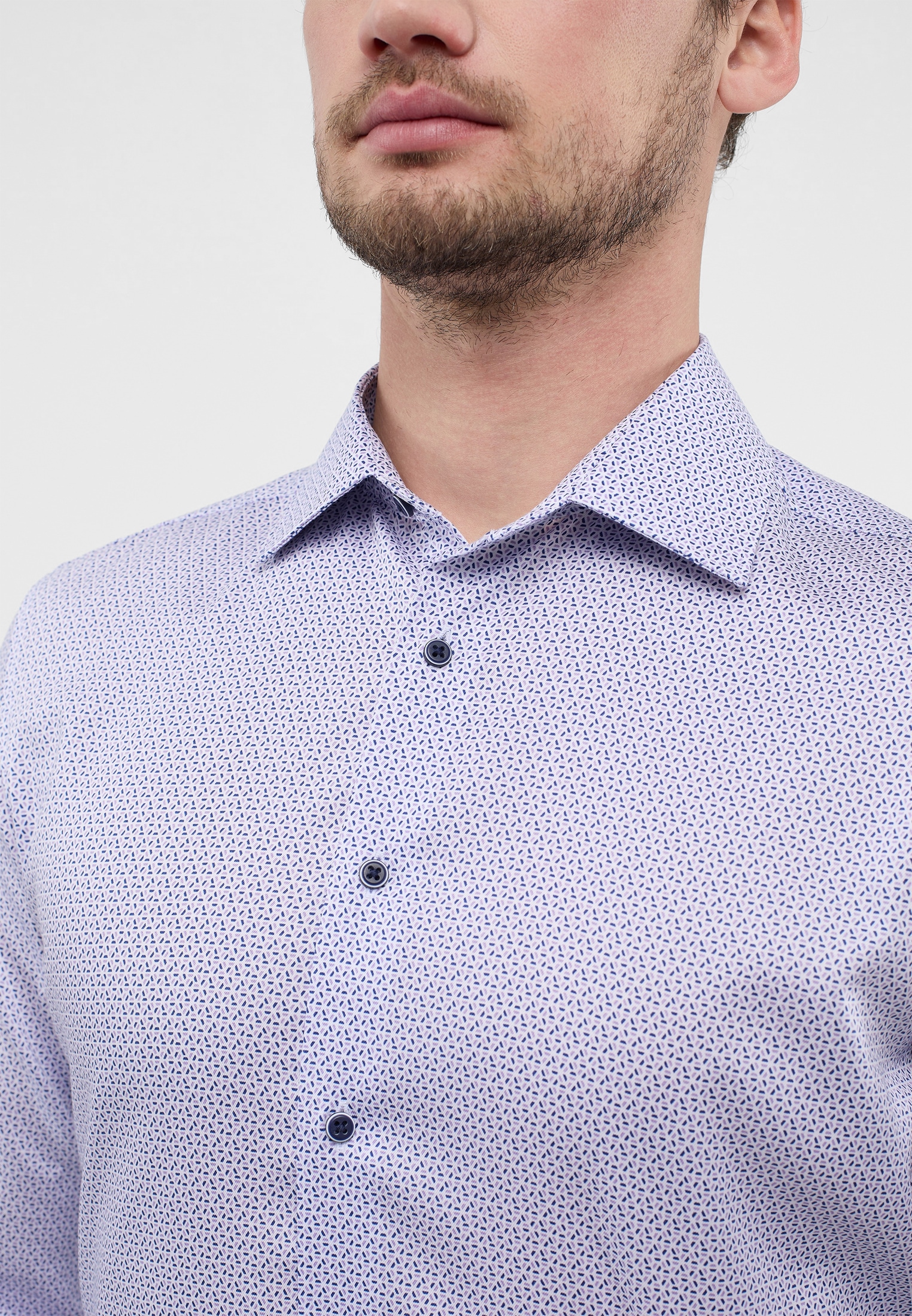 Eterna Langarmhemd »SLIM FIT«