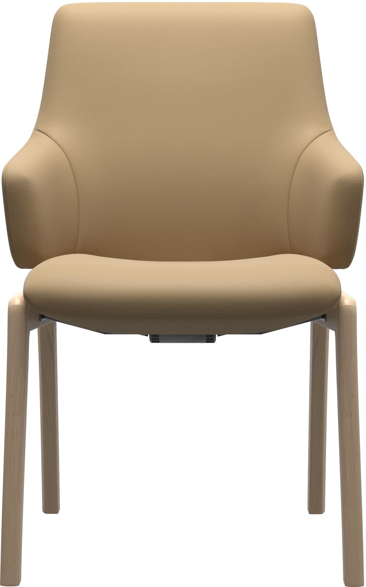 Stressless® Polsterstuhl »Laurel«, Leder PALOMA, Low Back mit Armlehne, Größe L, mit abgerundeten Beinen in Walnuss