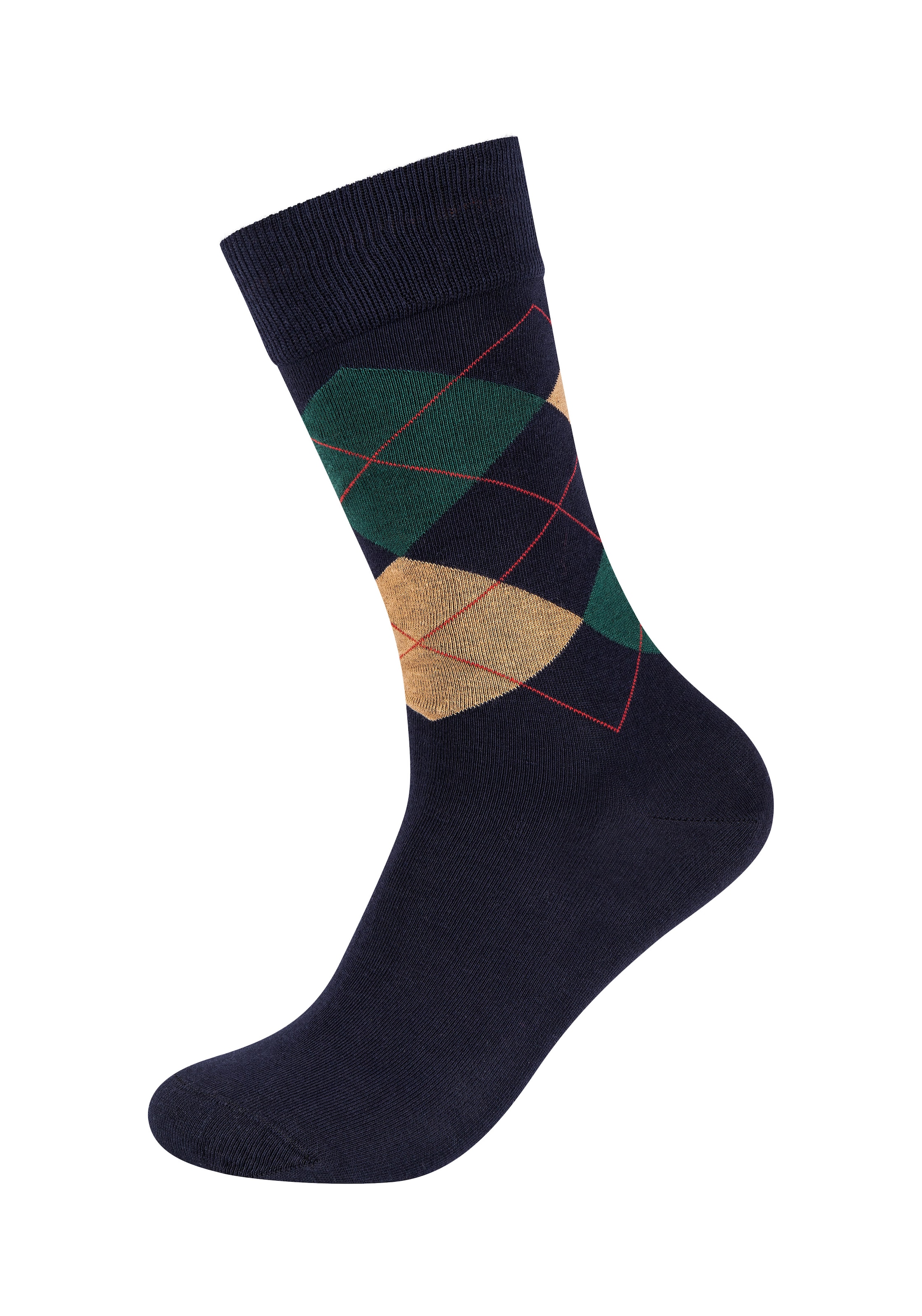 Camano Sneakersocken »ca-soft«, (3 Paar), mit elastischem Bund
