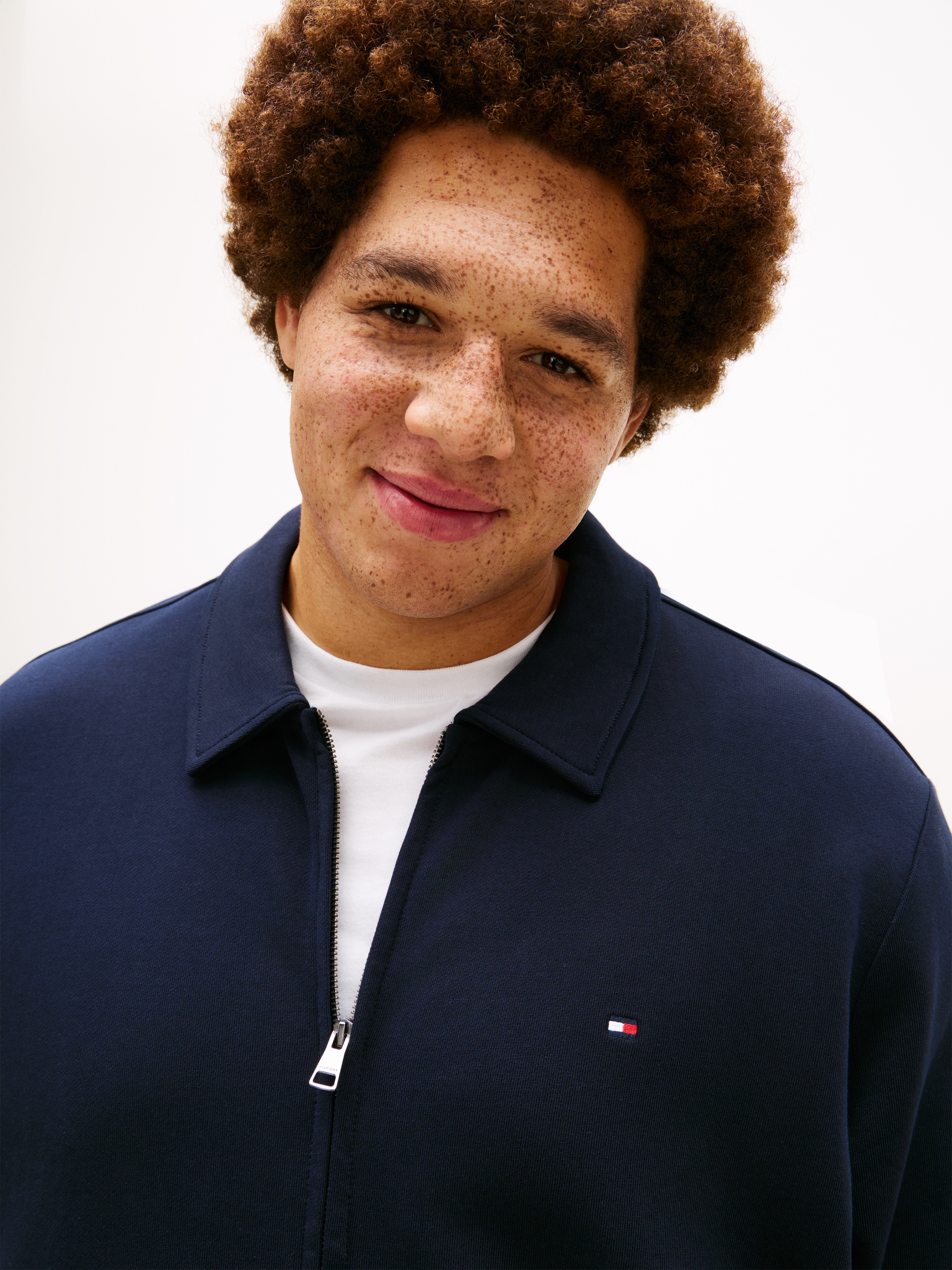 Tommy Hilfiger Big & Tall Sweatjacke »ESSENTIAL TERRY IVY« Große Größen, regular fit