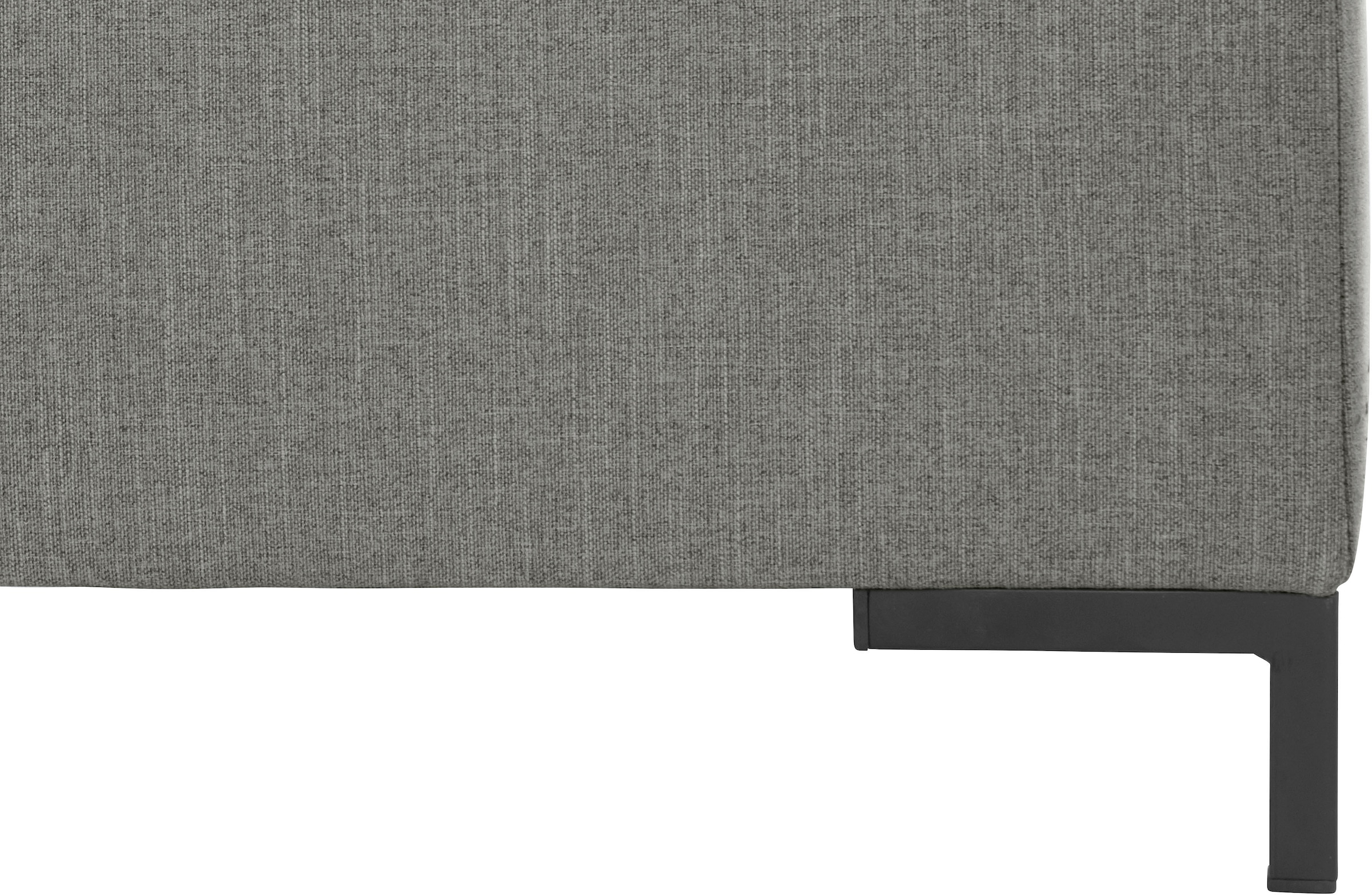 OTTO products Wohnlandschaft »Grazzo, aktuelle Steppung im Sitz, viel Platz, U-Form, Breite 332cm«, hochwertige Stoffe aus recyceltem Material, Steppung im Sitzbereich