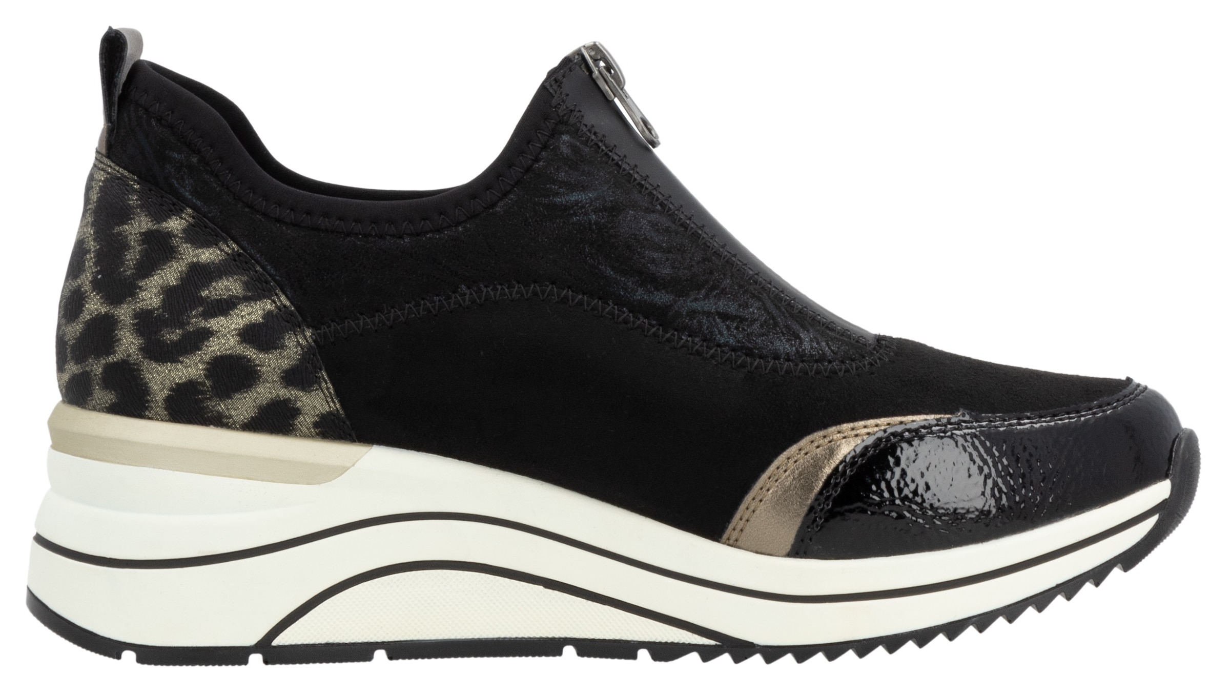 Remonte Slip-On Sneaker »Elisabeth Hurley-Collection«  , Keilsneaker, Slipper, Schlupfschuh, Freizeitschuh, vegan