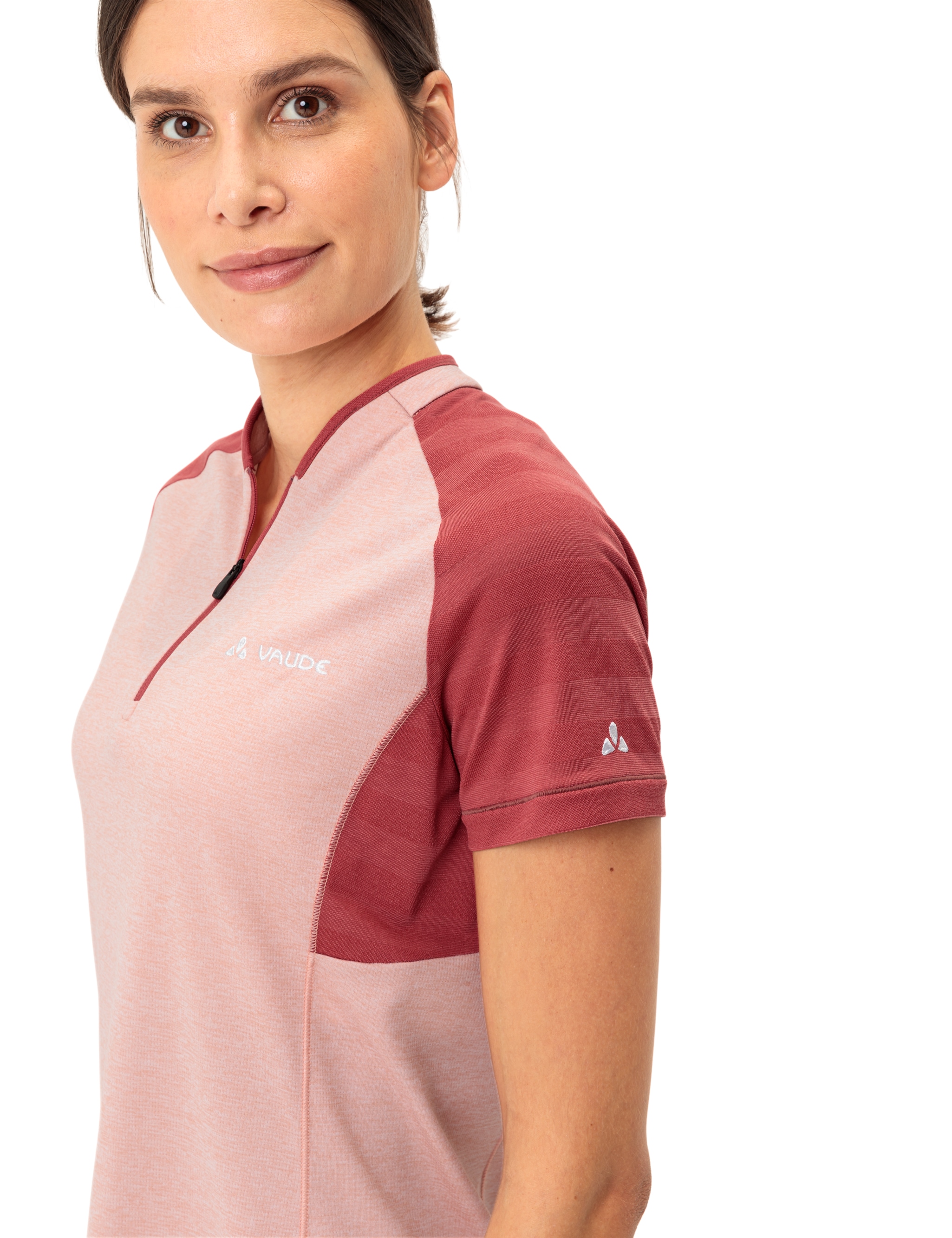 VAUDE Radtrikot, Fahrradshirt mit Materialeinsätzen
