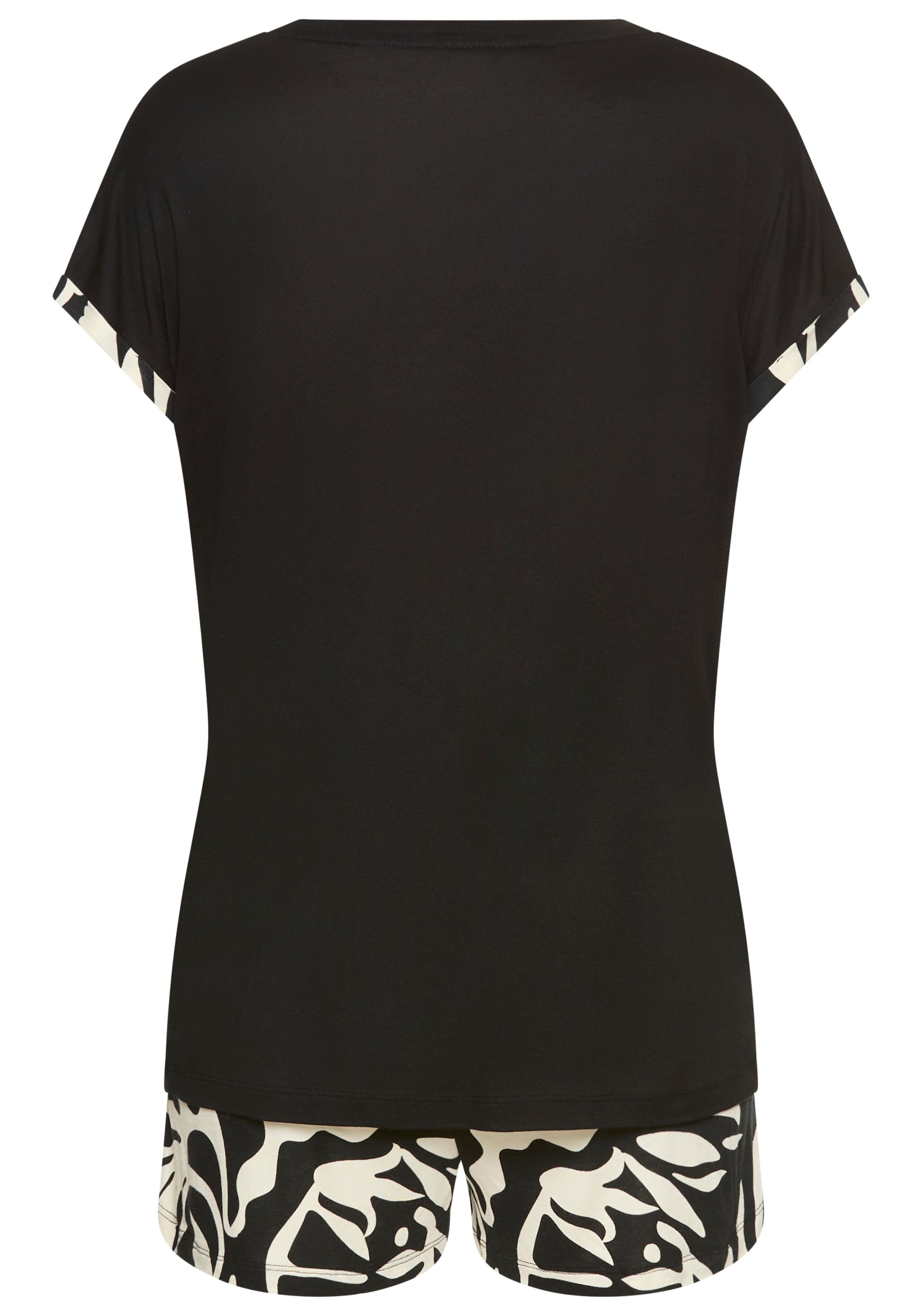 French Connection Shorty 2 im zeitlosen Schwarz-Weiß-Look