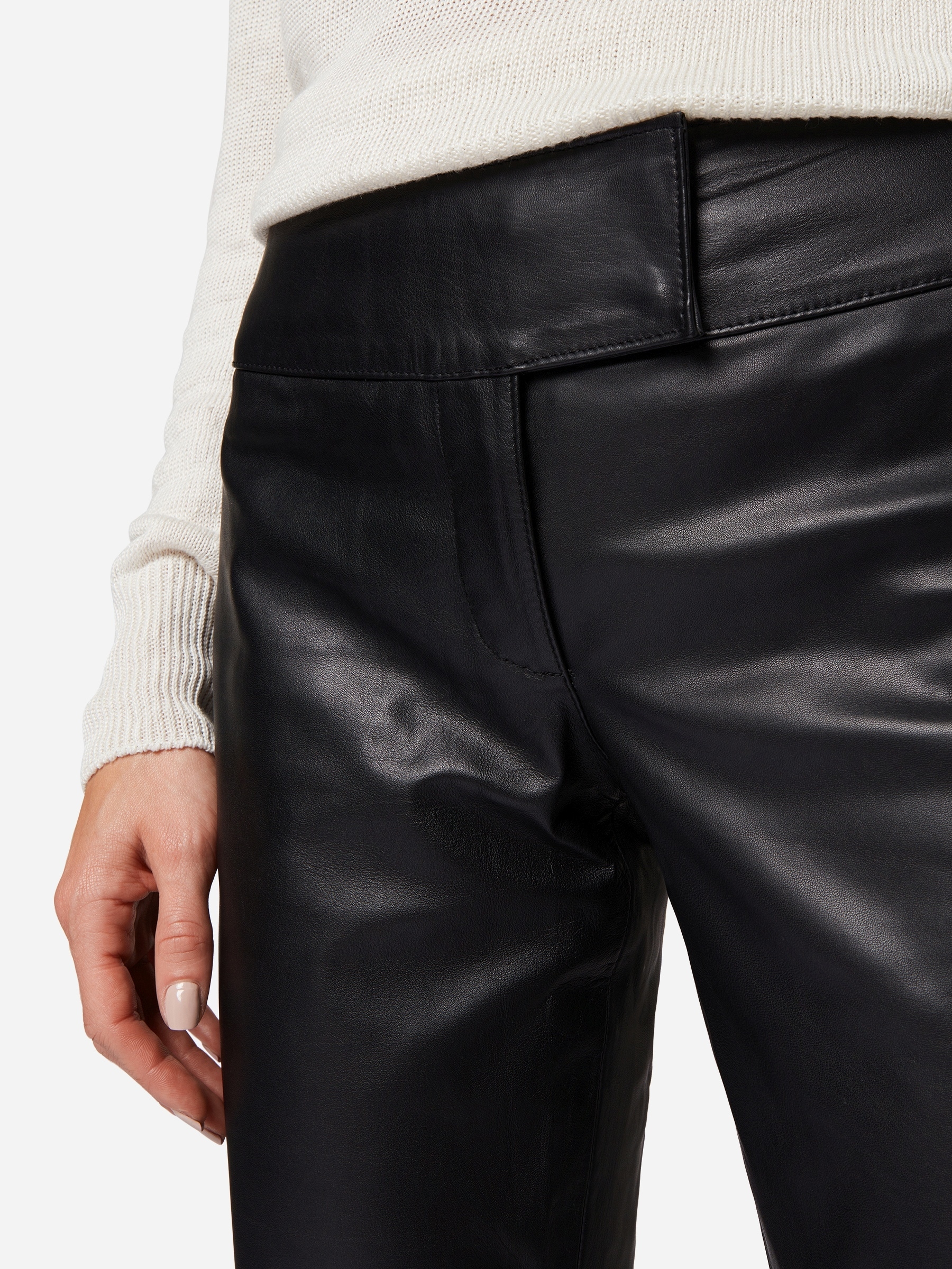 RICANO Lederhose »Lederhose Low Cut«  Handgefertigt aus echtem Leder